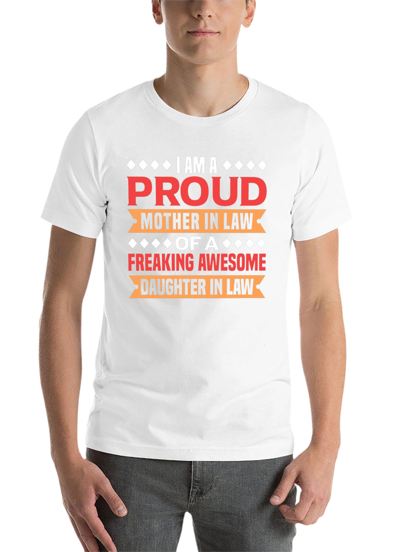 Proud Mother-in-Law Graphic Tee - 14