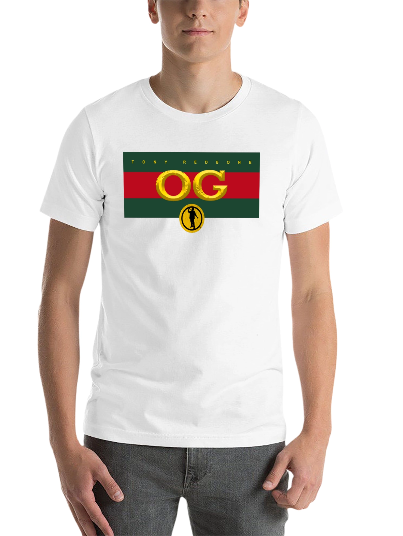 Black Tony Redbone OG T-Shirt - Classic Graphic Tee view 14