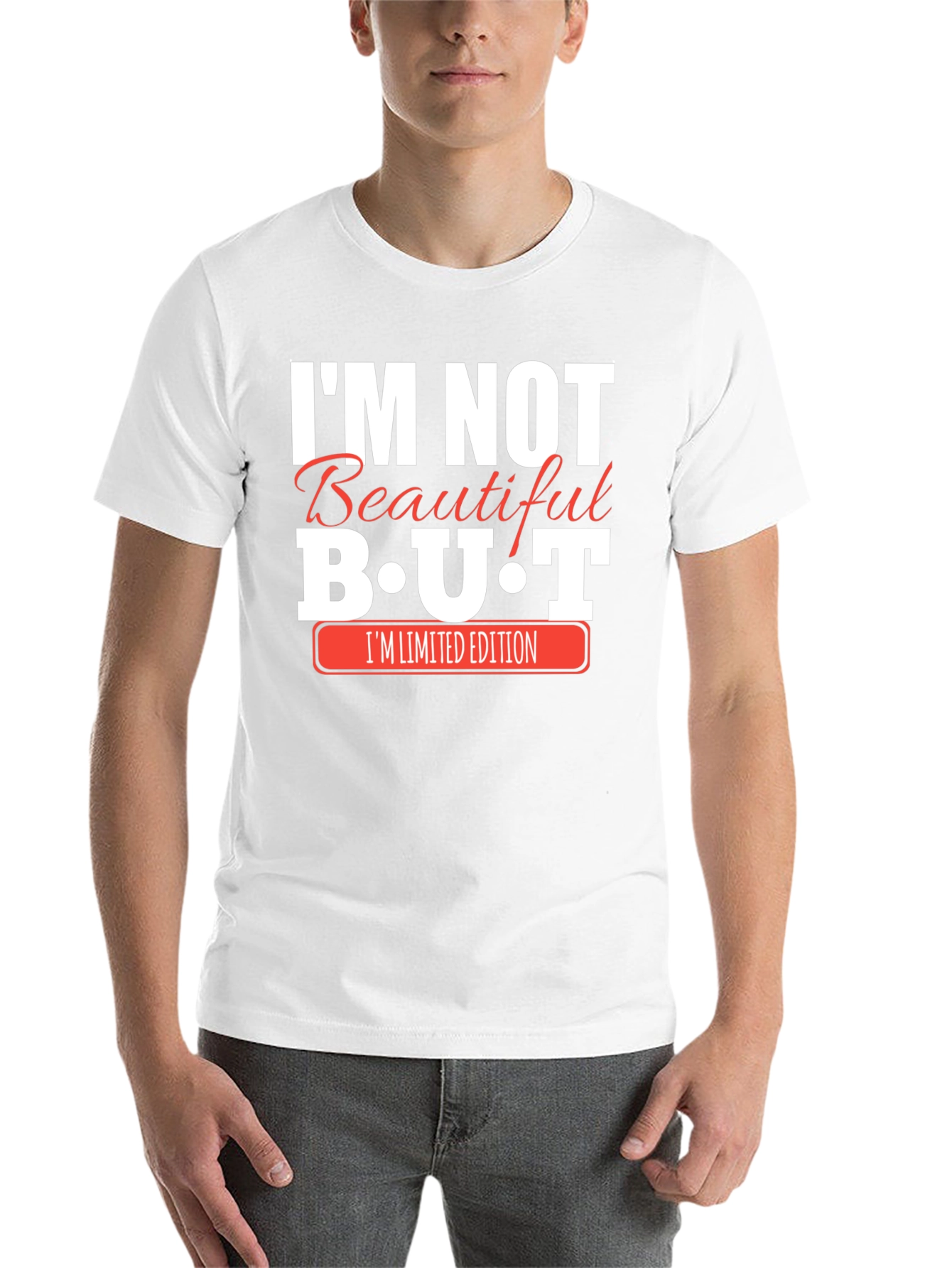 Black I'm Not Beautiful BUT I'm Limited Edition Black T-Shirt view 14