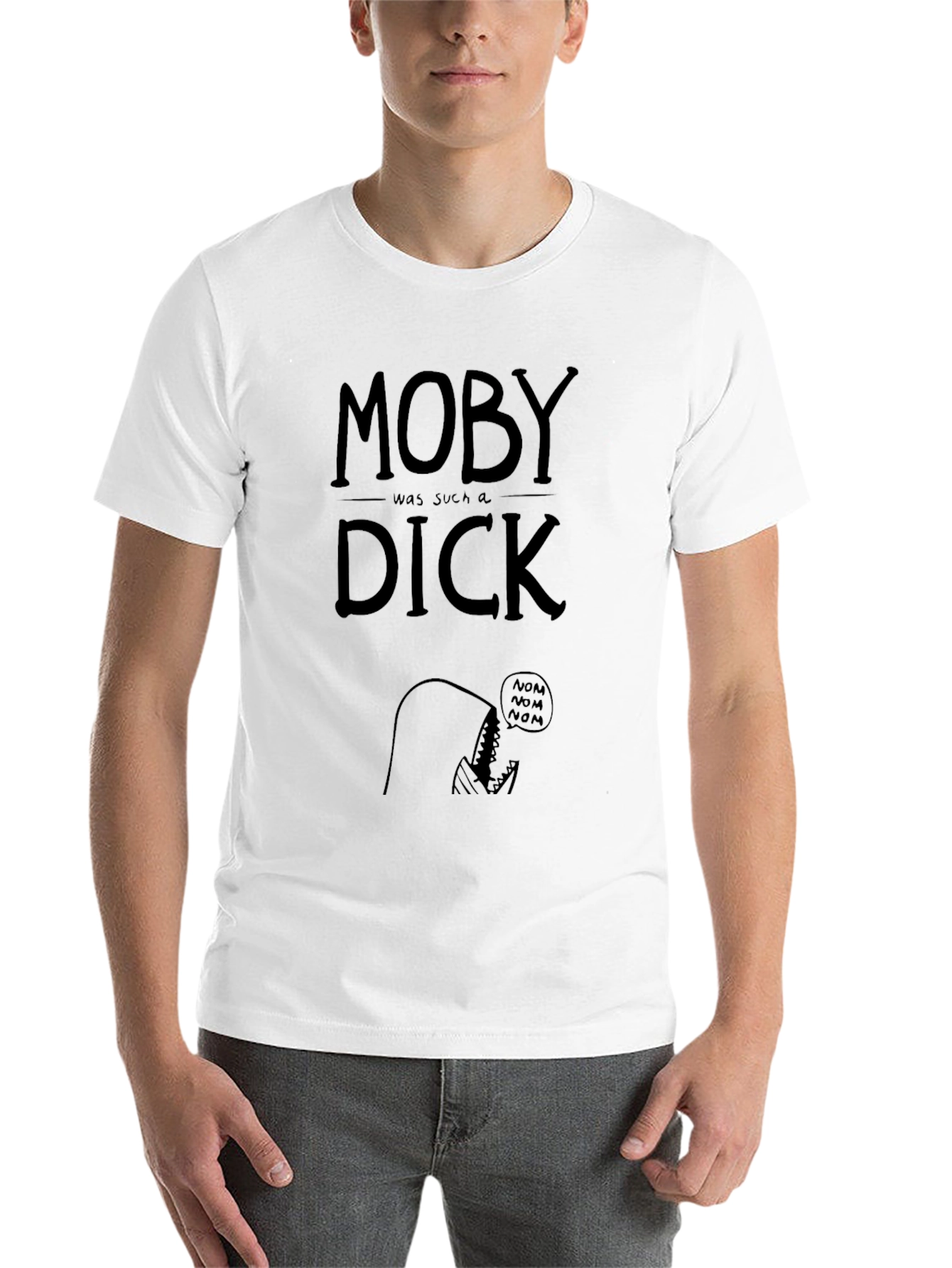 Black Moby Was Such A Dick Graphic T-Shirt view 14