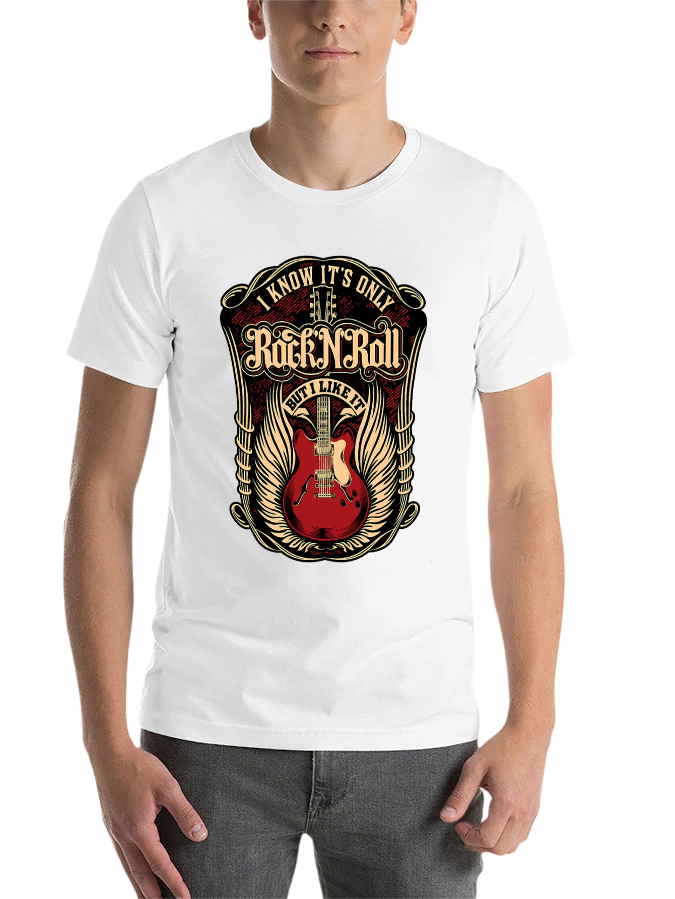 Black Rock N Roll Graphic T-Shirt - Music Lover Tee view 14