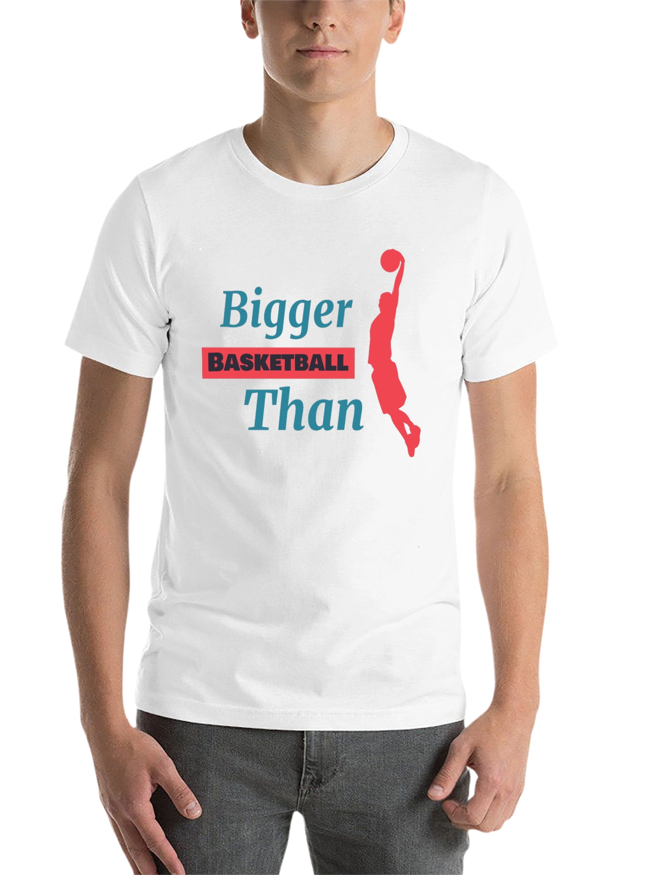 Bigger Than Basketball Graphic T-Shirt - 14