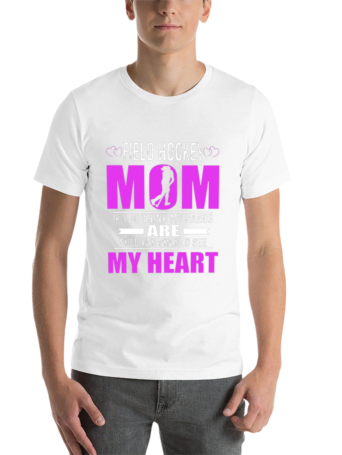 Field Hockey Mom Graphic Tee - 14