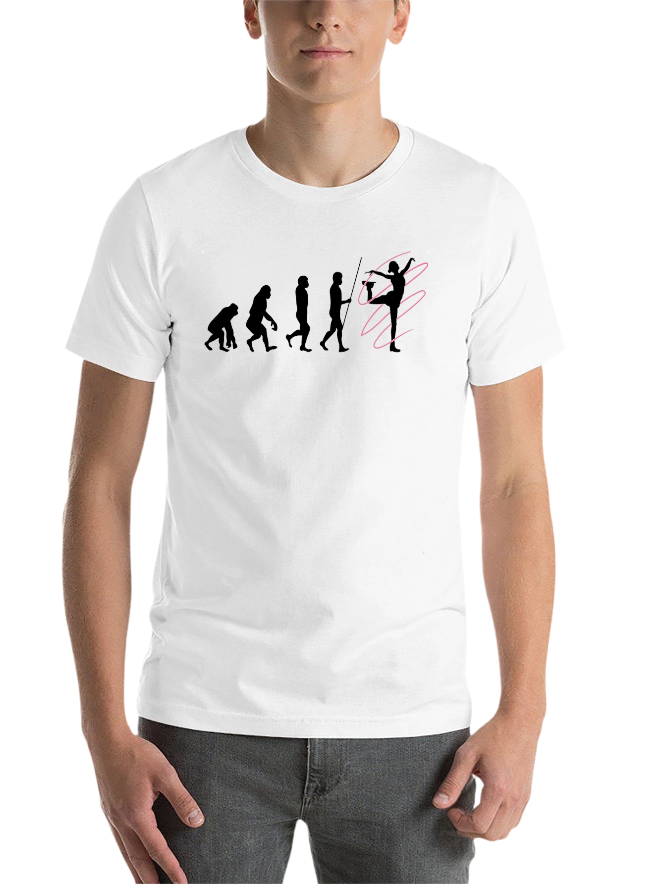 Black Evolution of Dance Black T-Shirt view 14