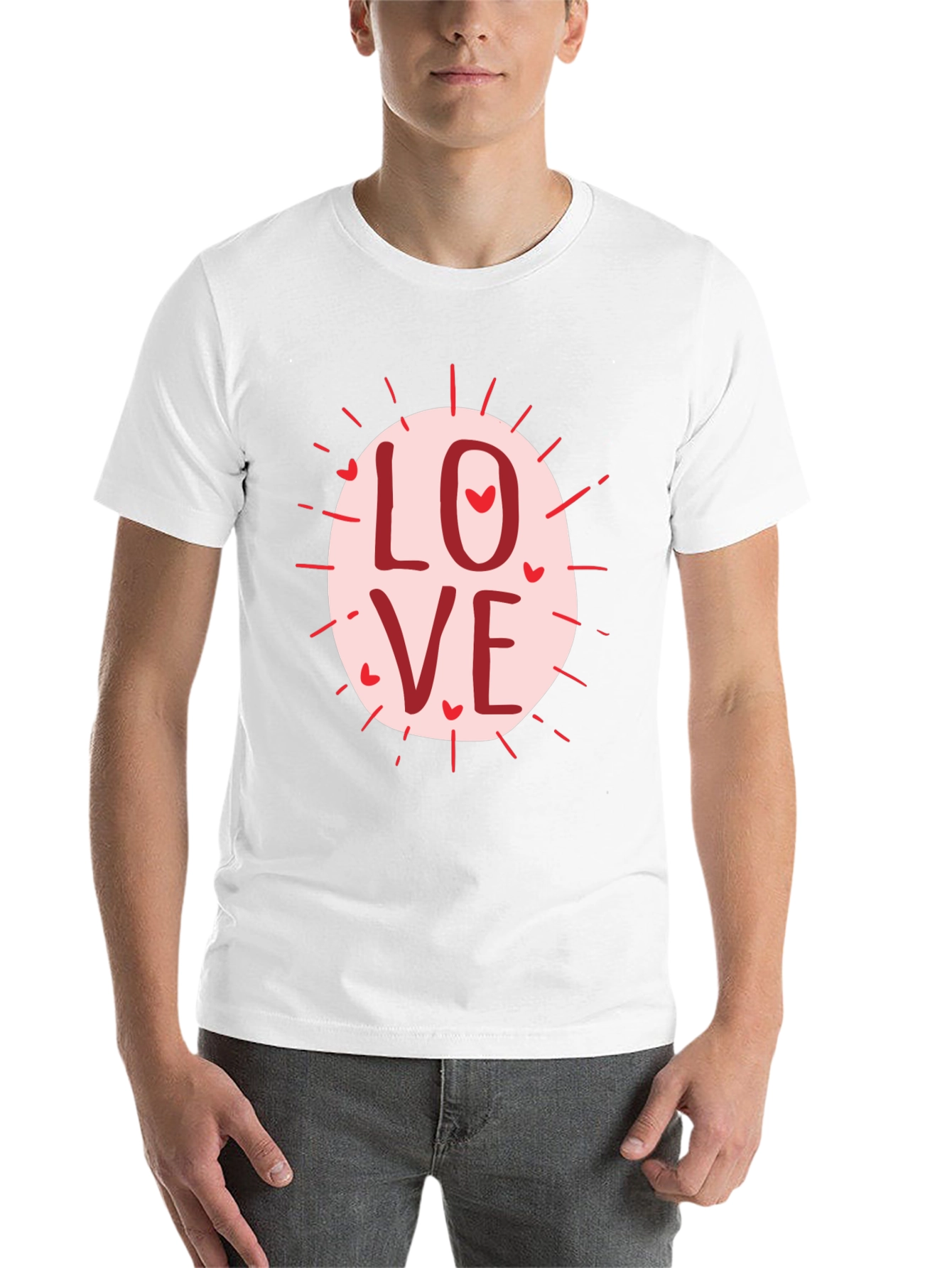 Black Love Graphic Tee - Valentine's Day Gift view 14