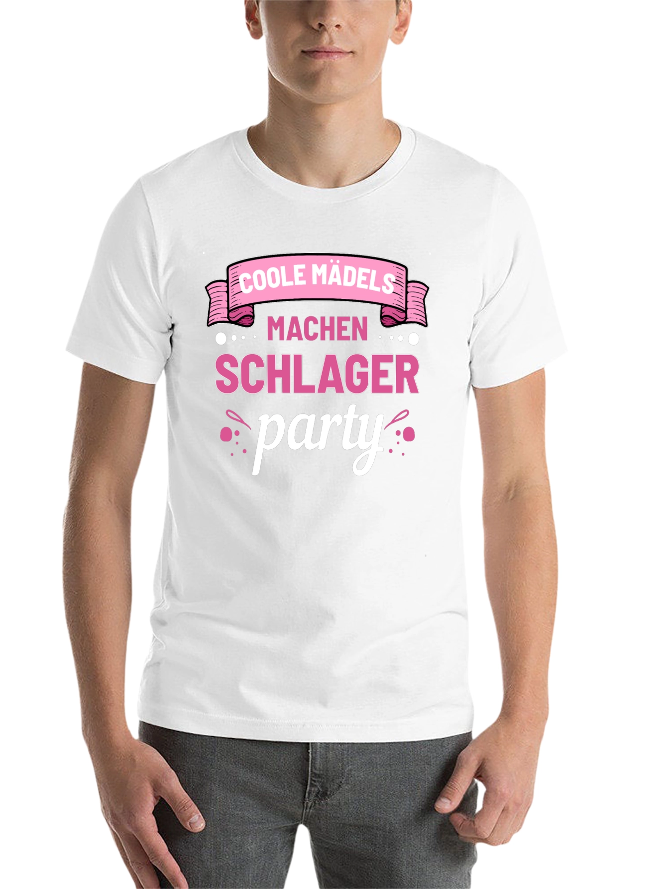 Black Cool Girls Schlager Party Black T-Shirt view 14