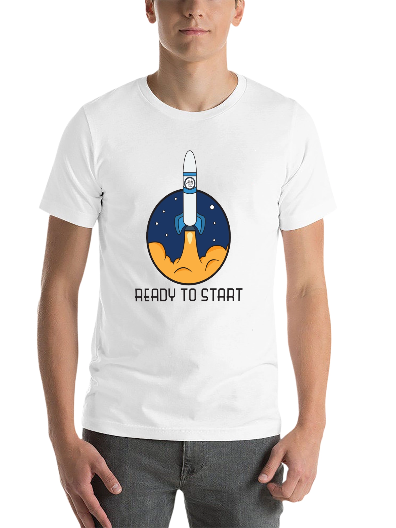 Black Rocket Launch Graphic T-Shirt - Ready to Start view 14