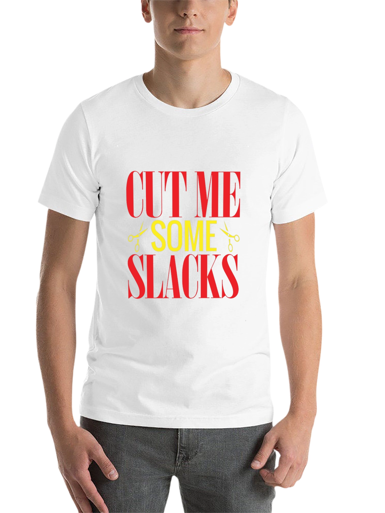 Black Cut Me Some Slacks Graphic T-Shirt view 14