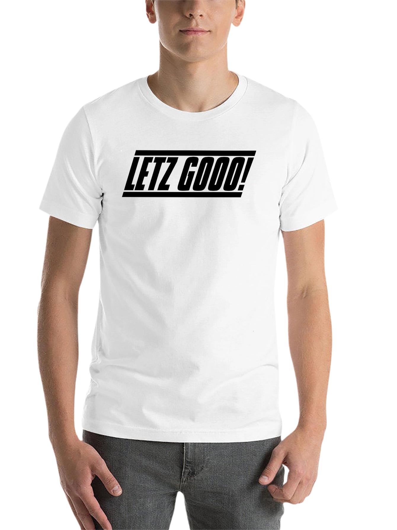 Black Letz Goo! Graphic Tee - Premium Cotton Blend view 14