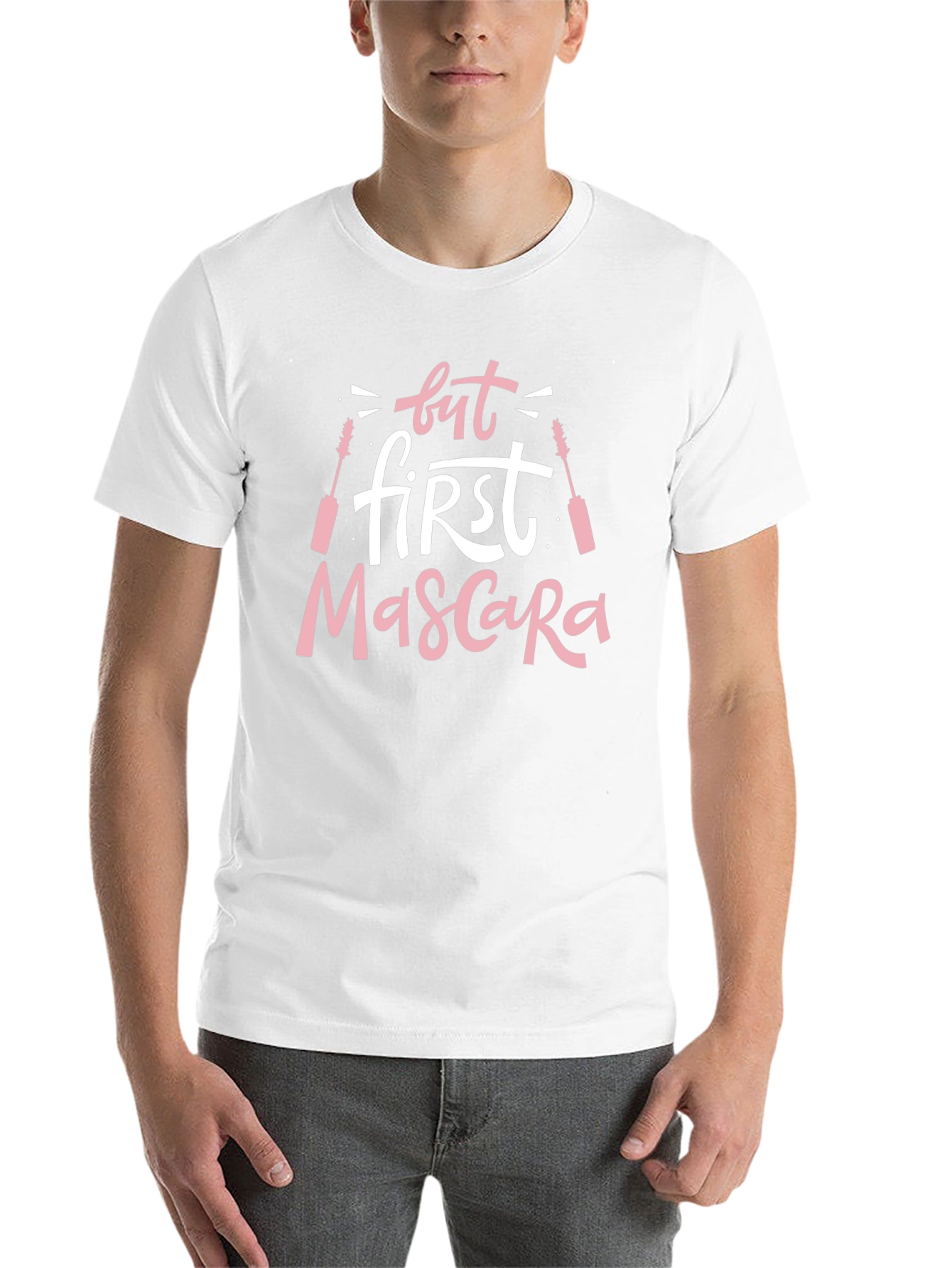 Black But First Mascara Graphic T-Shirt view 14