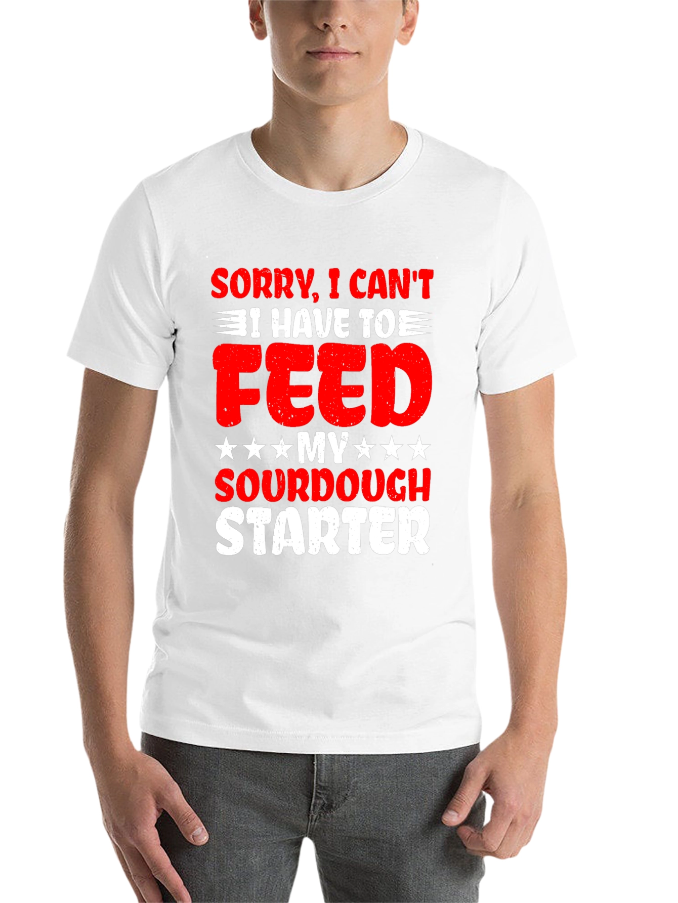 Black Sourdough Starter T-Shirt: Funny Baking Tee view 14