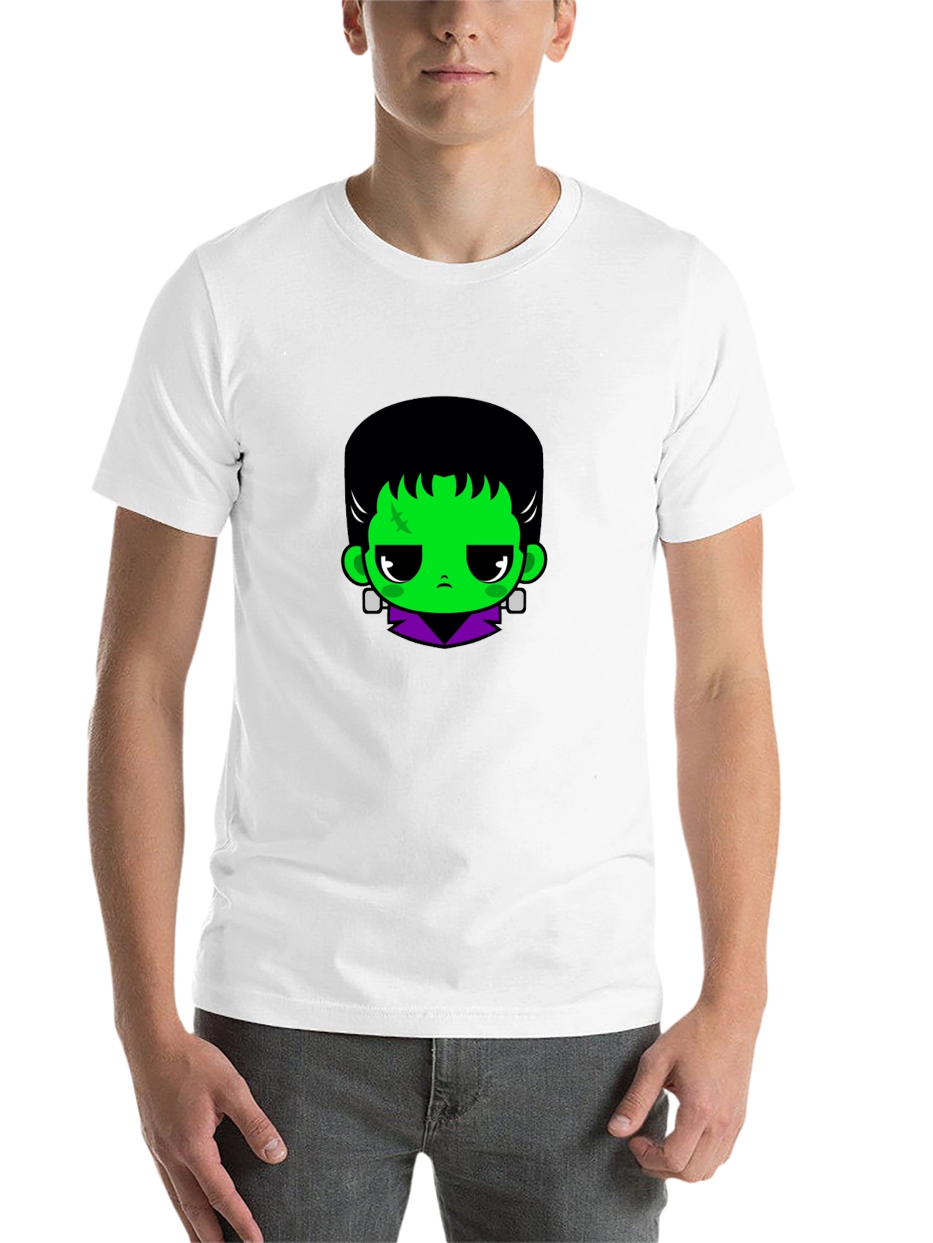 Black Frankenstein Graphic T-Shirt view 14