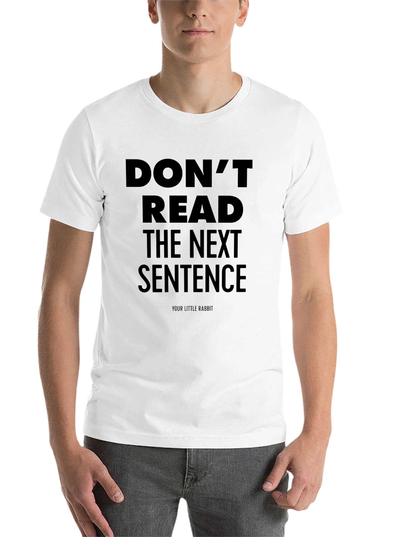 Black Don't Read the Next Sentence T-Shirt - Funny Graphic Tee view 14