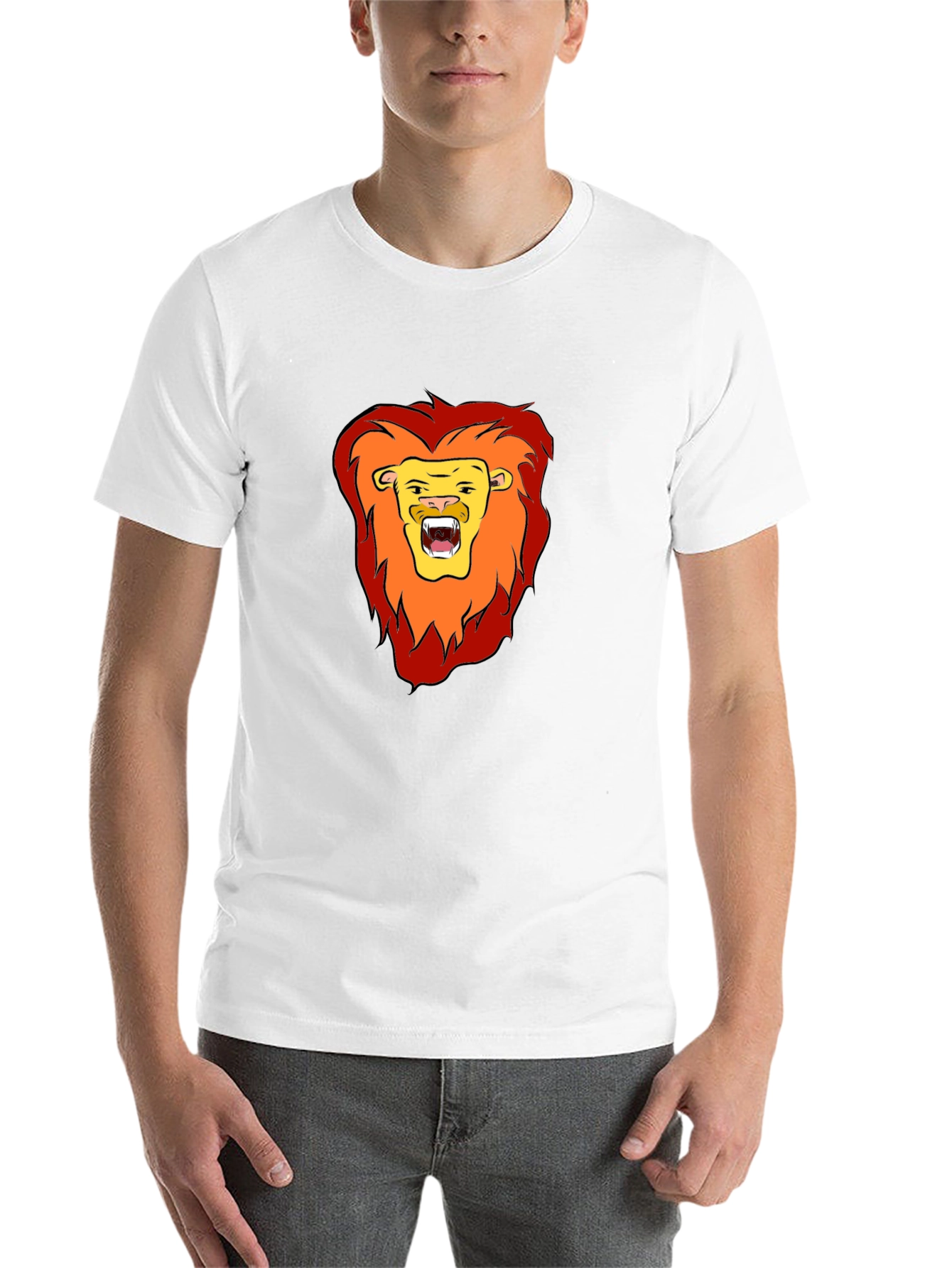 Black Lion Graphic Tee - Bold & Stylish view 14