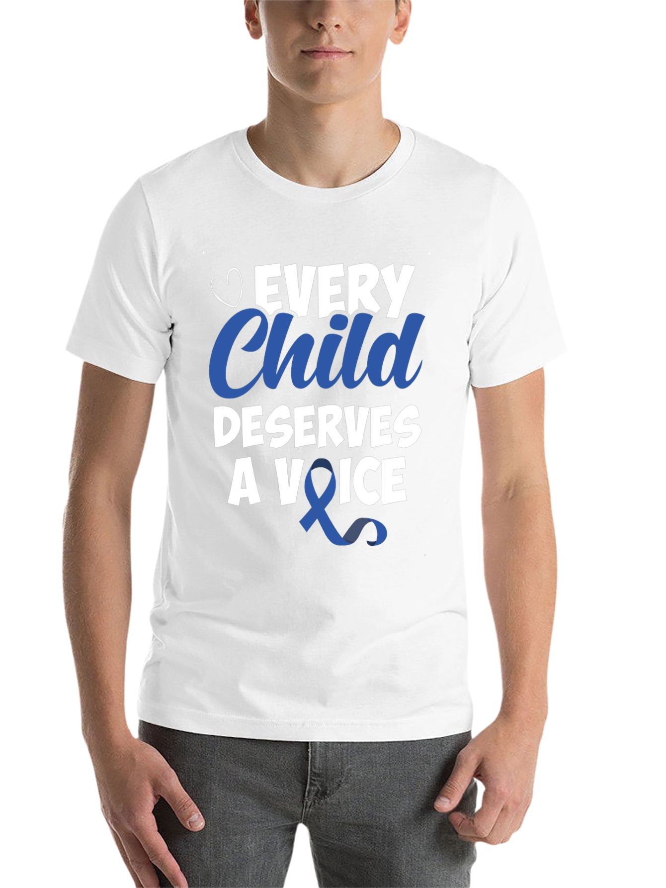 Black Every Child Deserves a Voice T-Shirt view 14