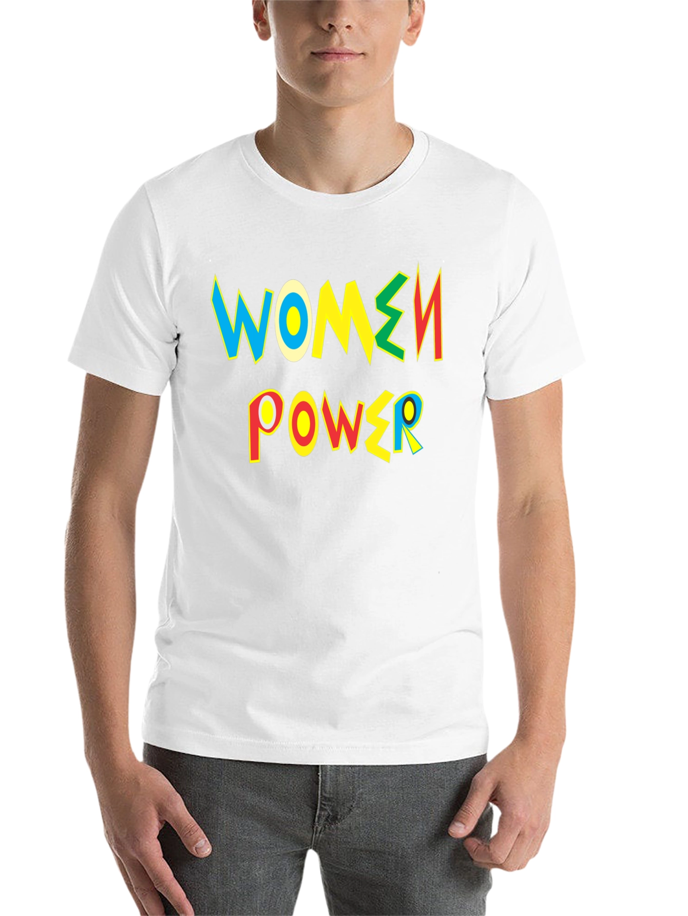 Black Women Power Black T-Shirt - Colorful Graphic Tee view 14