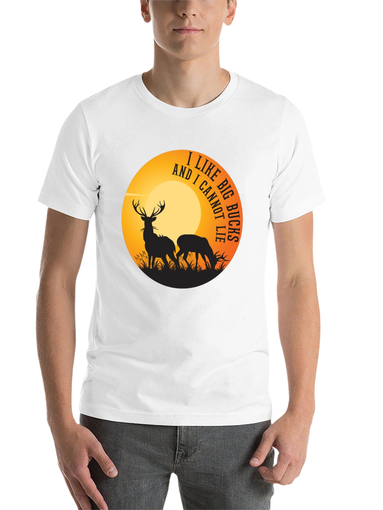 Black I Like Big Bucks Graphic Tee view 14