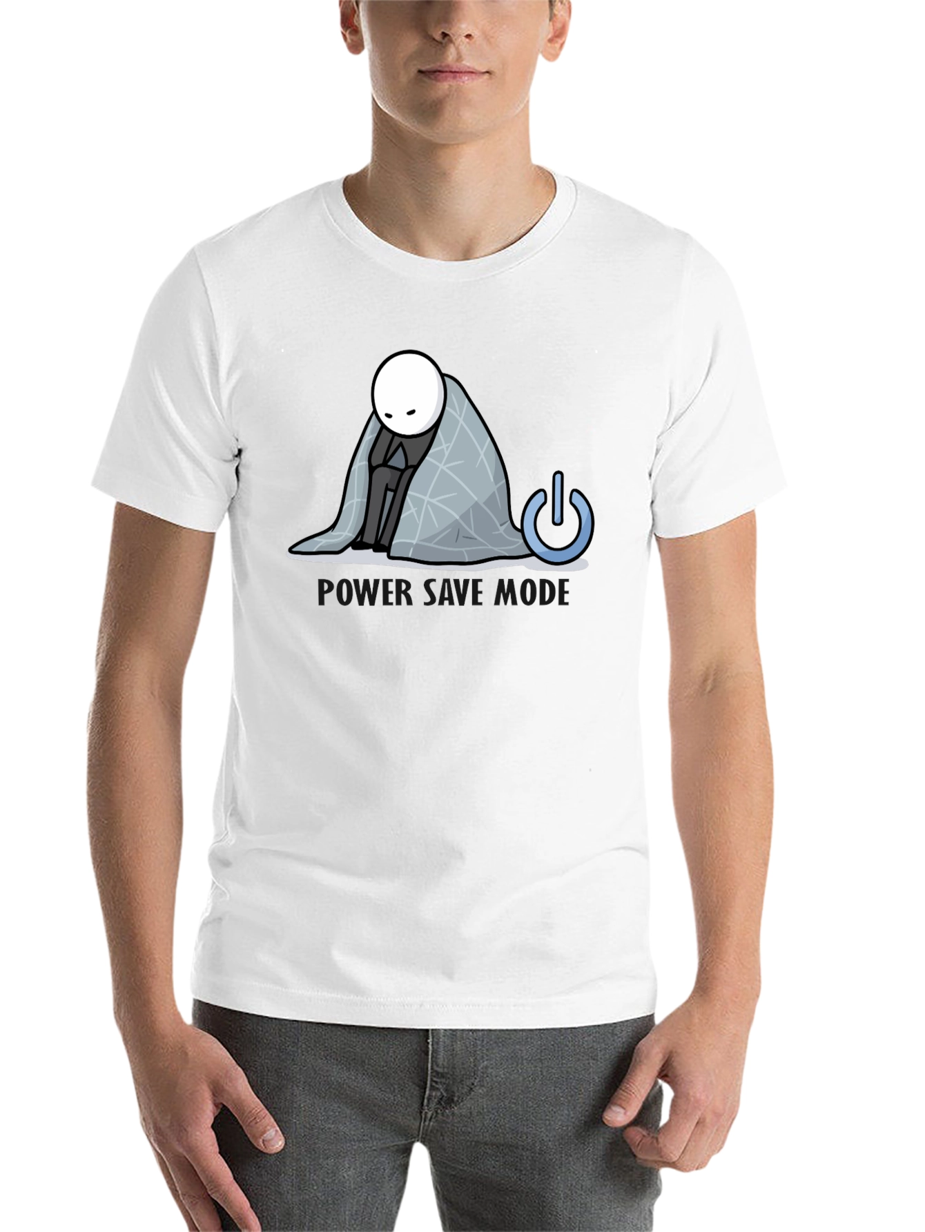 Black Power Nap Mode Graphic T-Shirt view 14