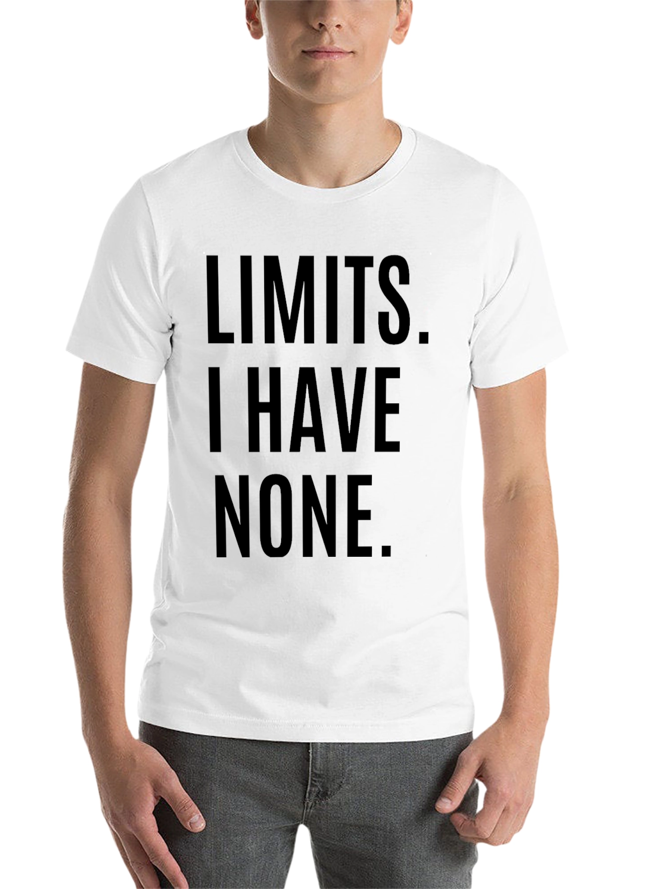 Black Limits, I Have None T-Shirt view 14