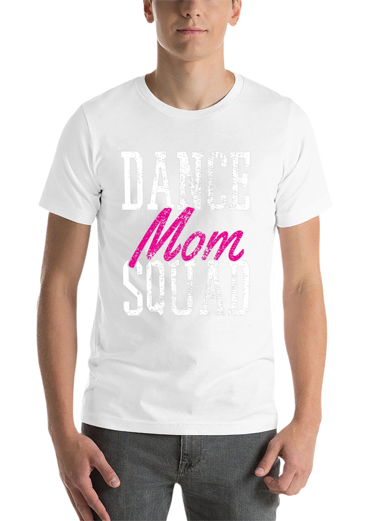 Black Dance Mom Squad Graphic Tee - Black Crewneck T-Shirt view 14