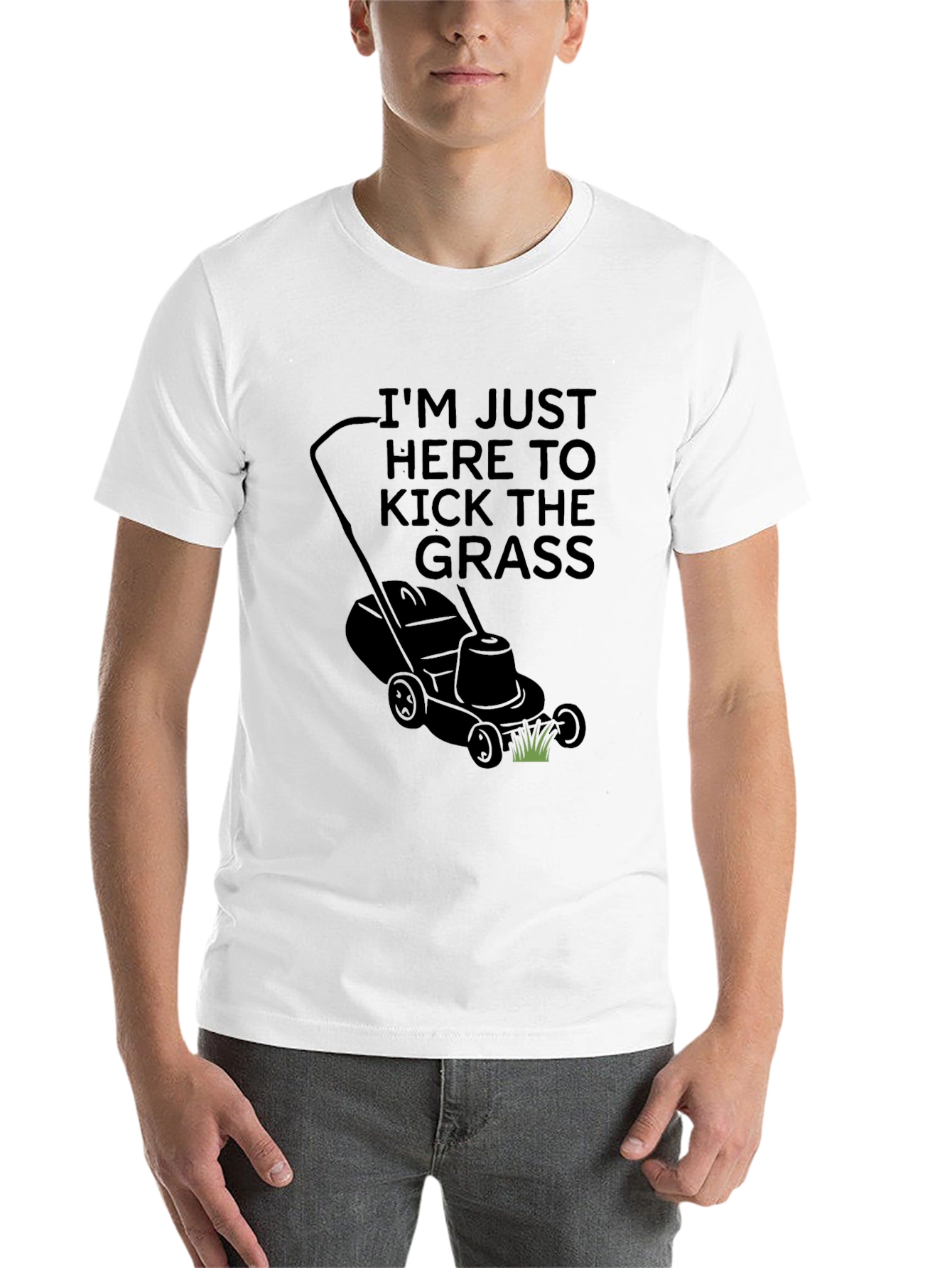 Black Kick the Grass T-Shirt view 14