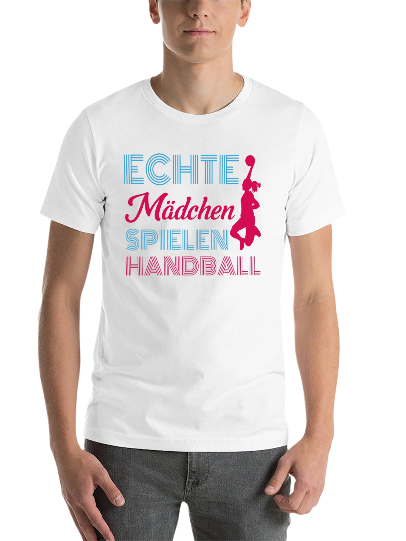 Black Echte Madchen Handball Black T-Shirt view 14