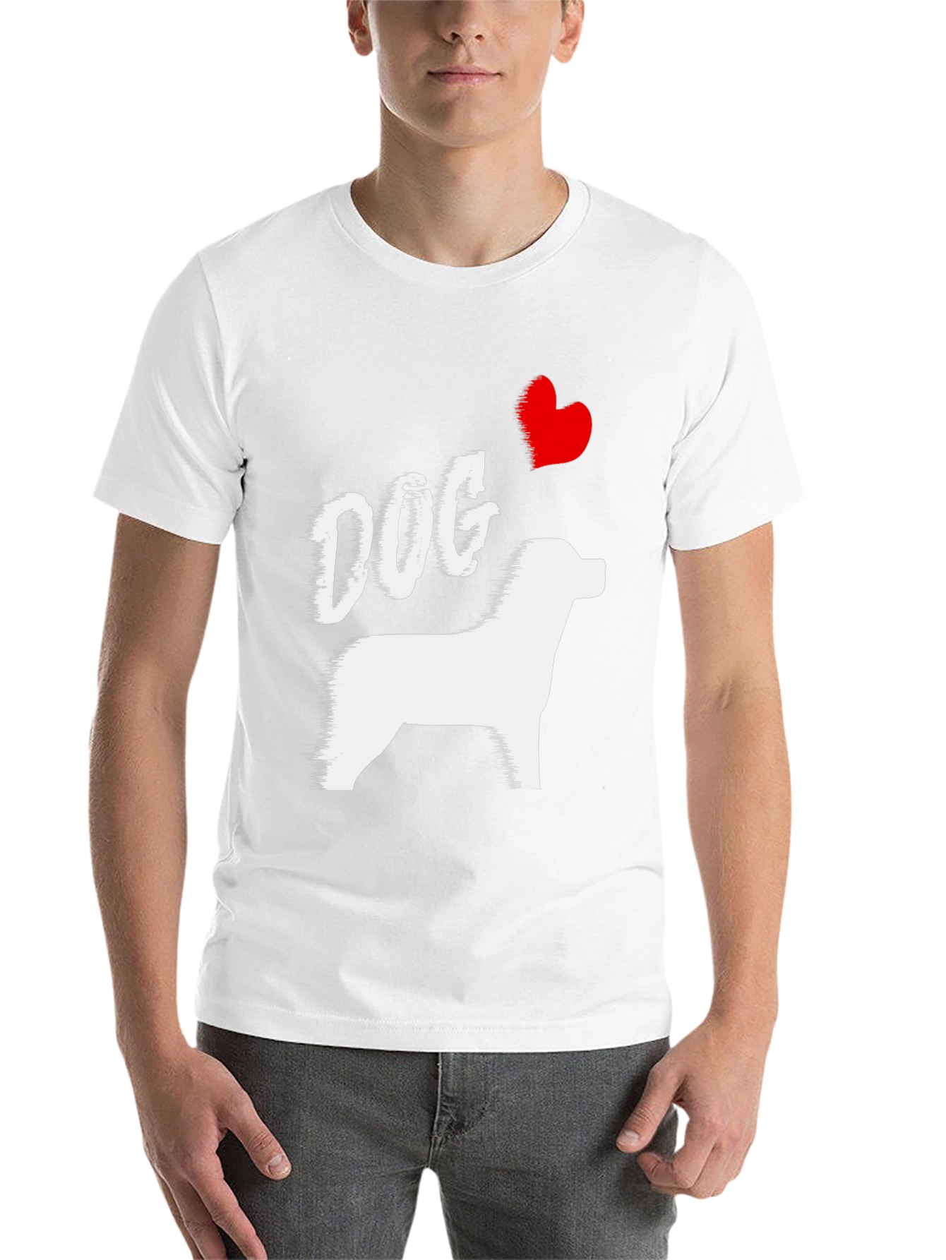 Black Dog Lover Tee - I Heart My Dog T-Shirt view 14