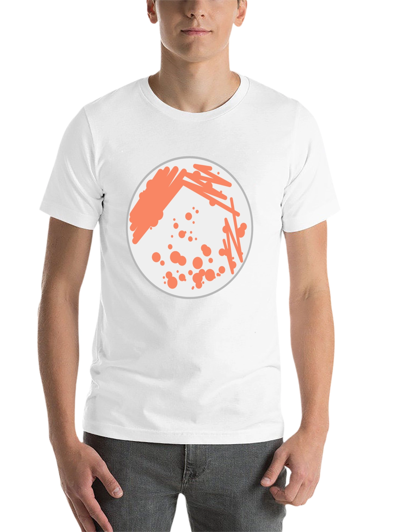 Black Bacterial Culture Graphic Tee - Science Inspired Apparel view 14