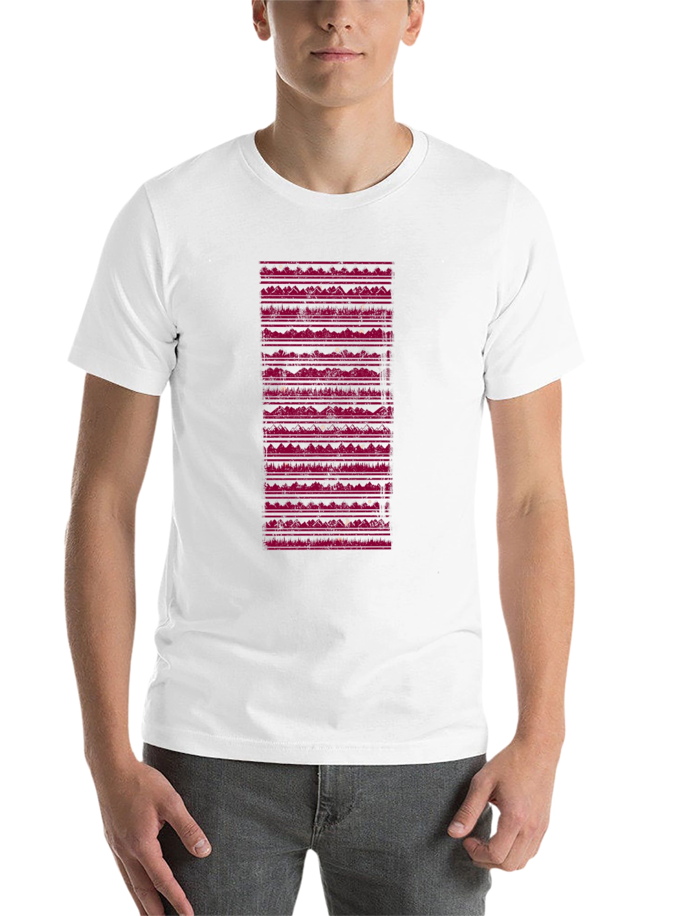 Black Retro Pixel Art T-Shirt view 14