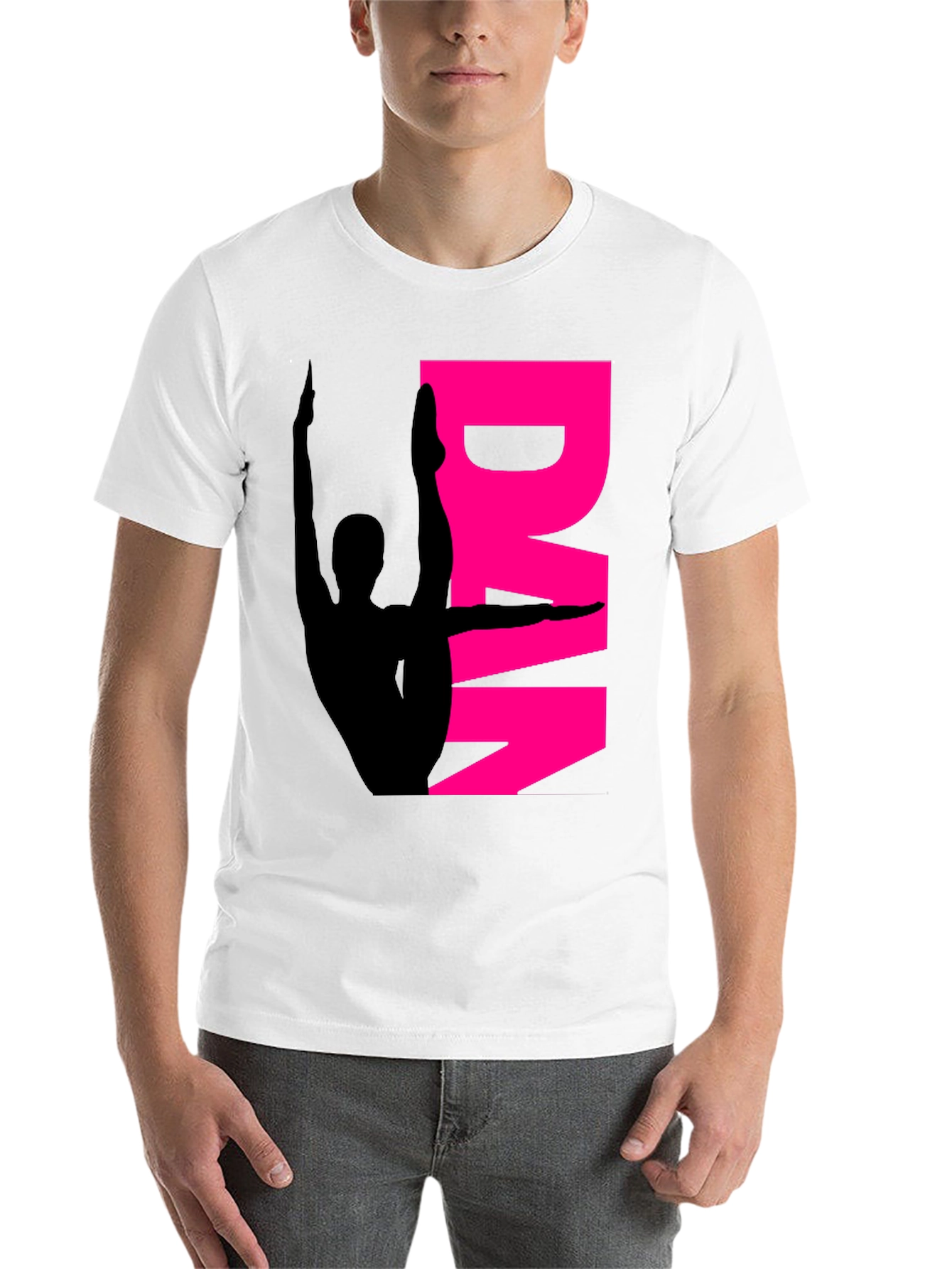 Black Dancer Silhouette Graphic Tee view 14