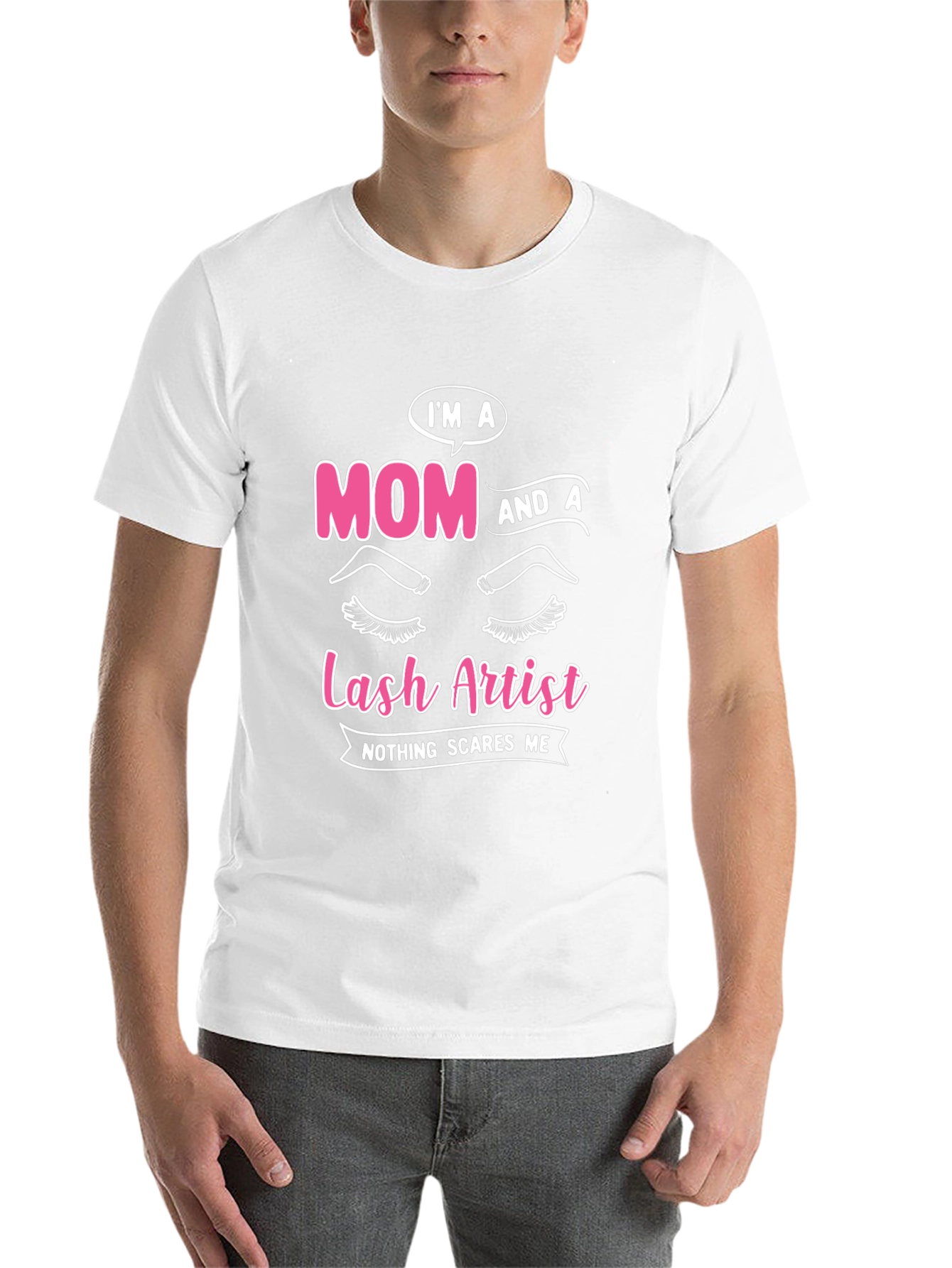 Black Mom and Lash Artist Graphic Tee view 14