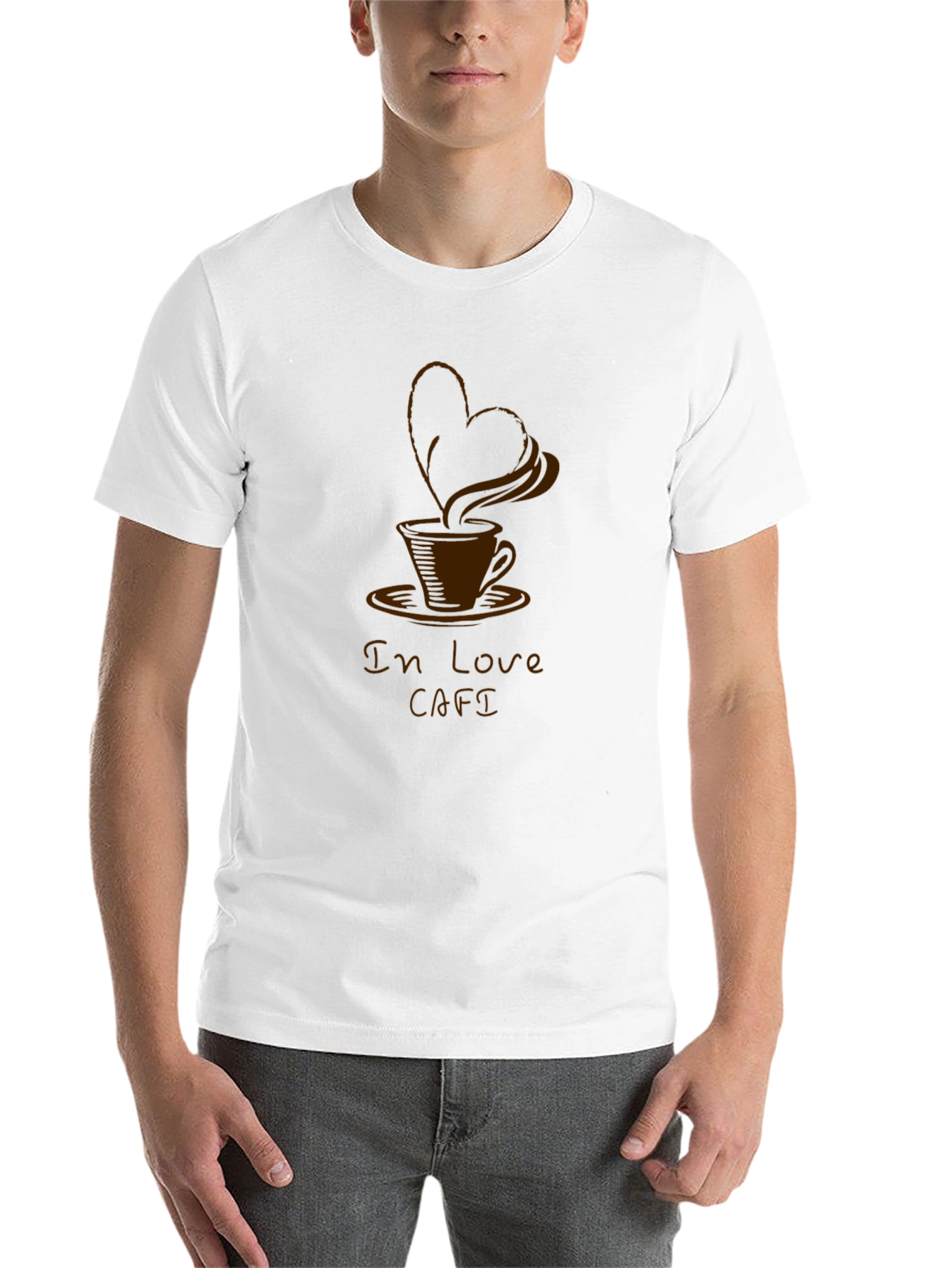 Black In Love Cafe Graphic T-Shirt - Black view 14