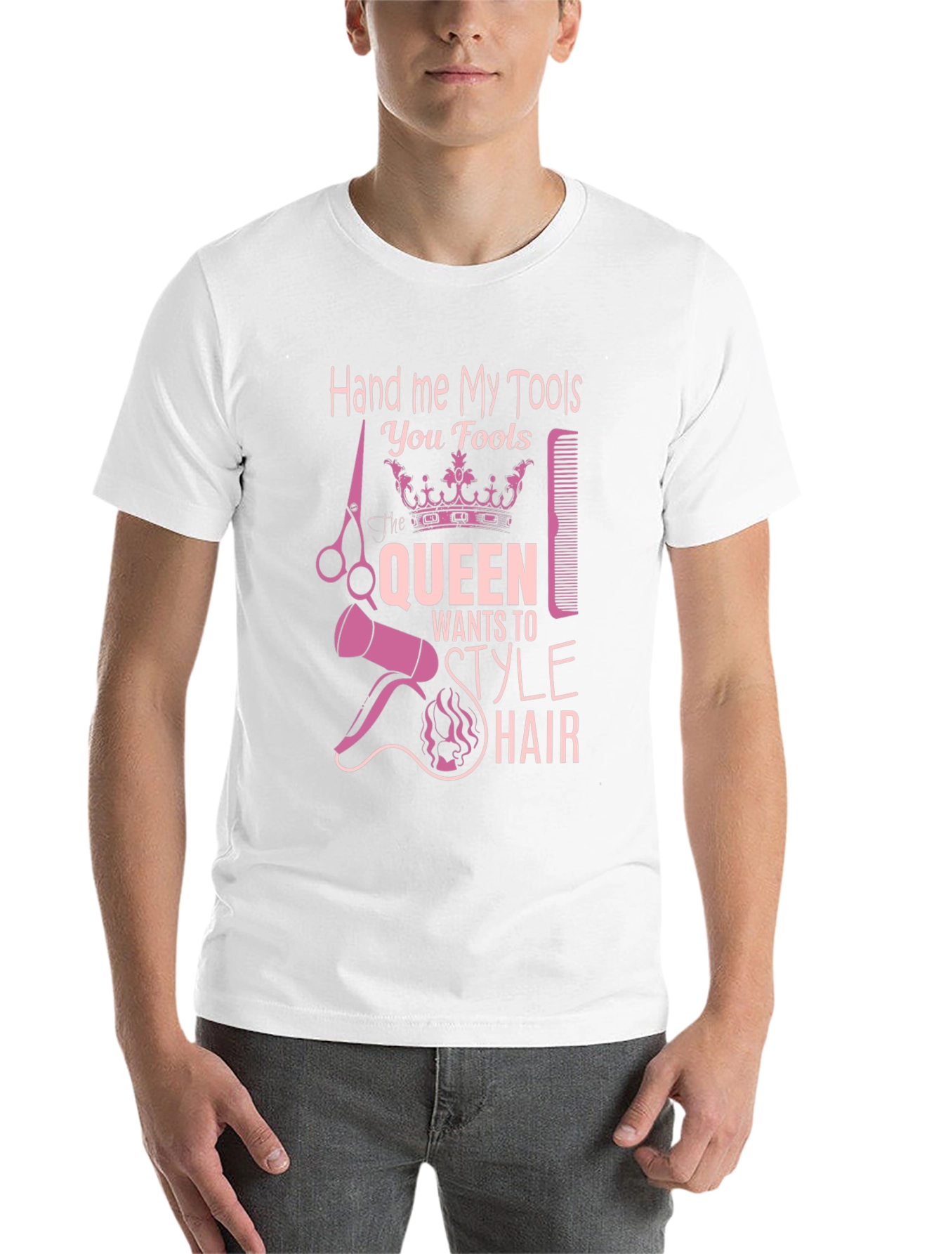Hand Me My Tools T-Shirt - Queen Style Hair - 14