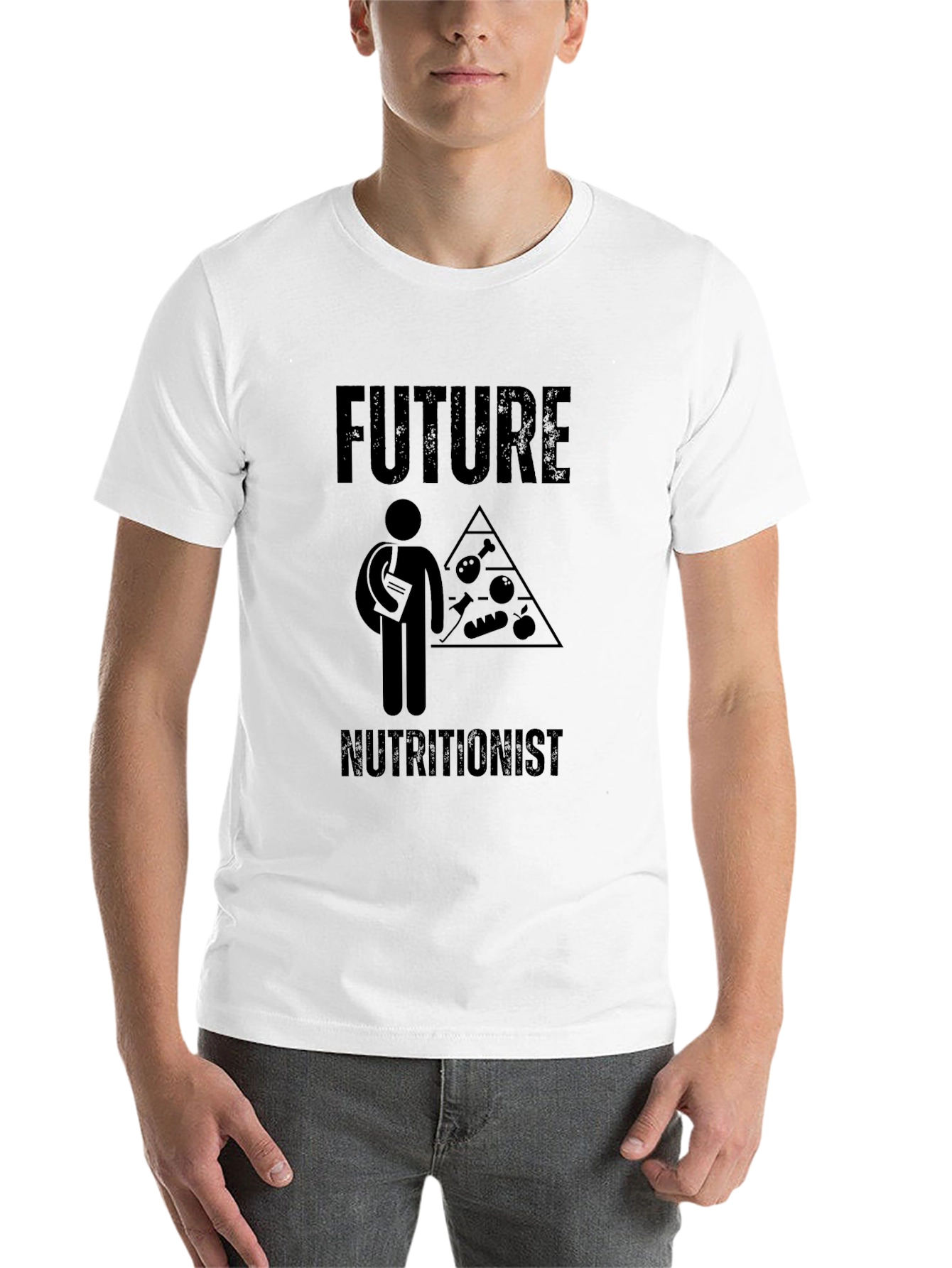 Future Nutritionist Black T-Shirt - 14