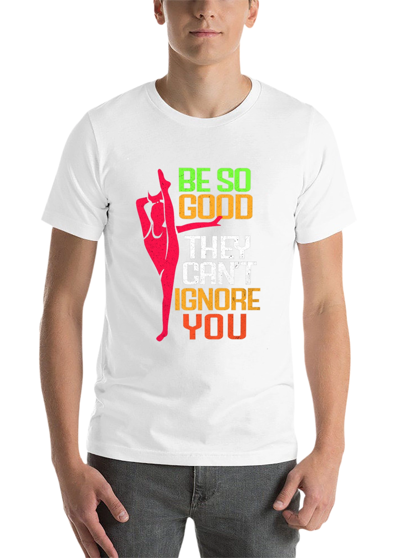 Black Be So Good Gymnastics T-Shirt view 14