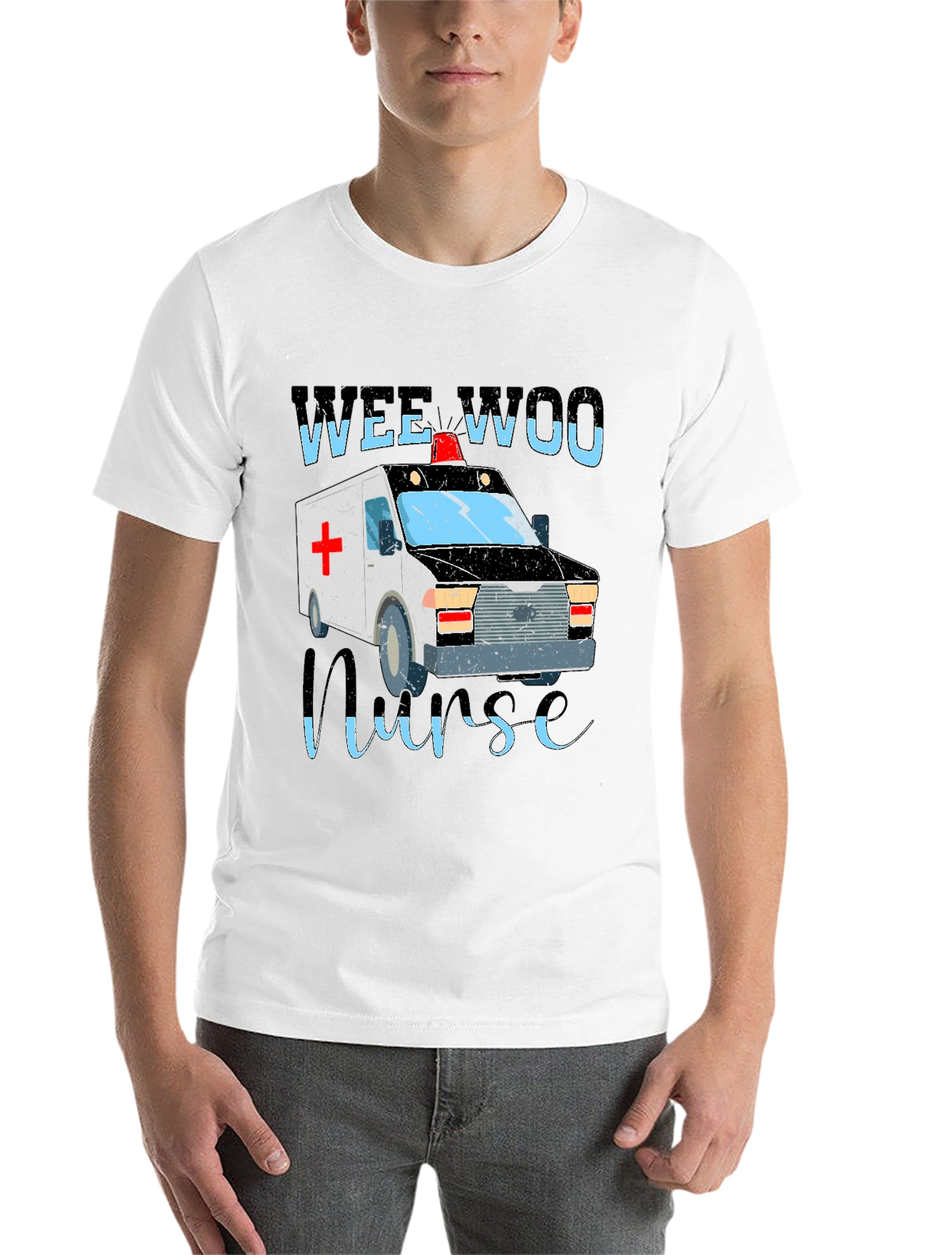 Wee Woo Nurse Graphic Tee - 14