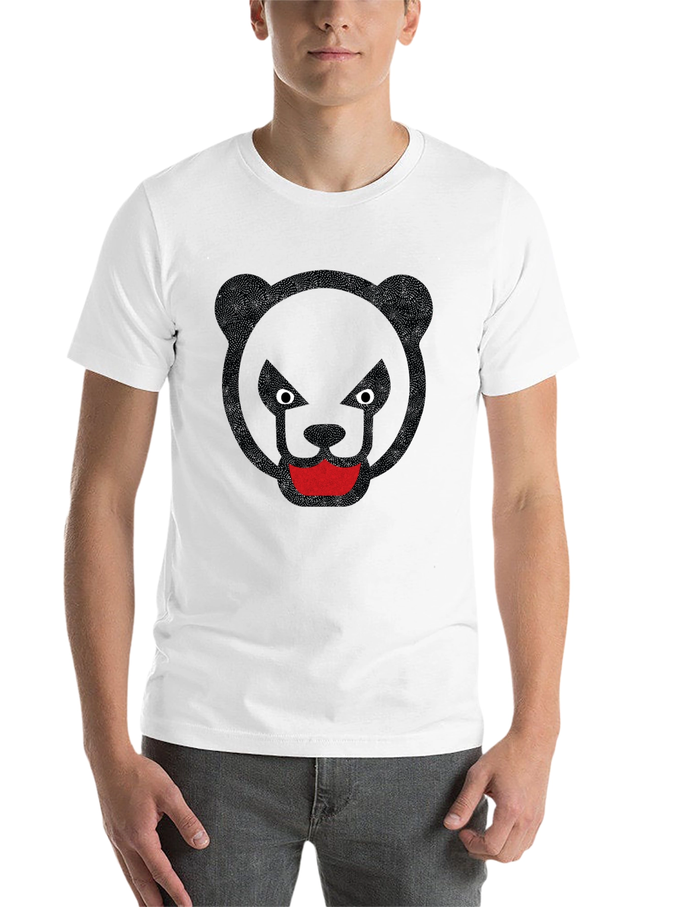 Black Bear Graphic Black T-Shirt view 14