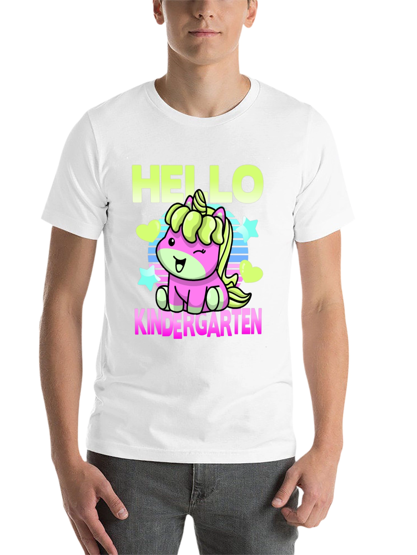 Hello Kindergarten Unicorn T-Shirt - 14