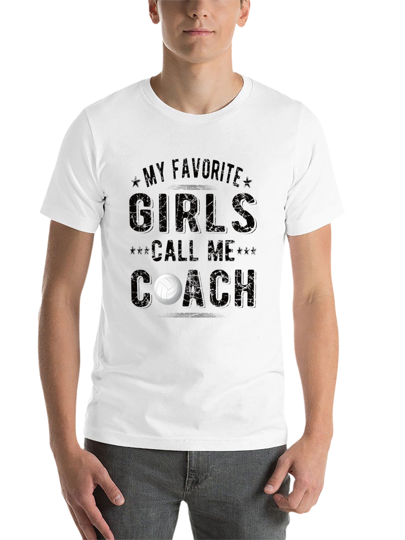 Black My Favorite Girls Call Me Coach T-Shirt view 14