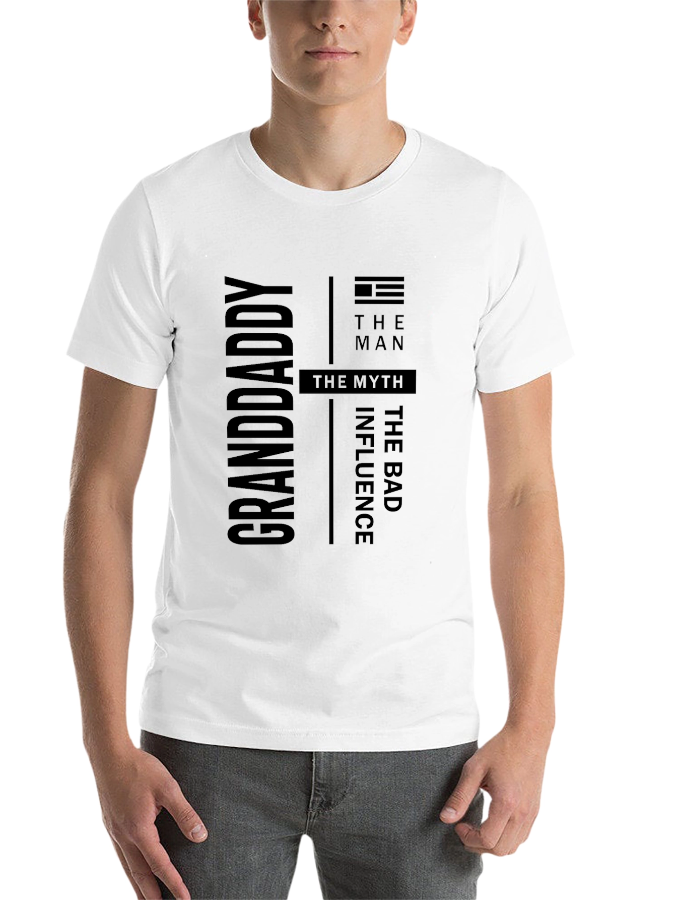 Black Grandaddy: The Man, The Myth, The Bad Influence T-Shirt view 14