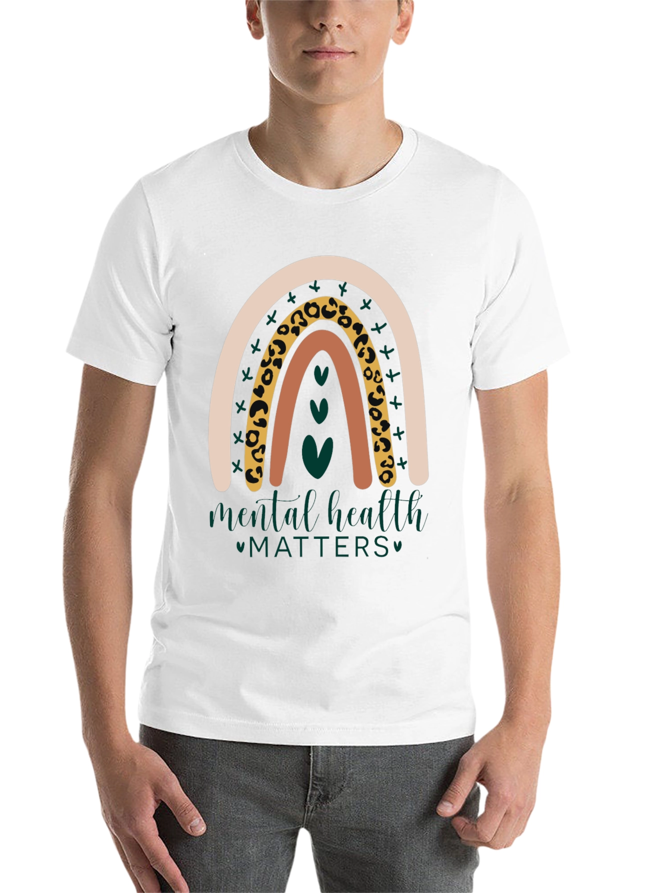 Black Mental Health Matters Graphic Tee view 14