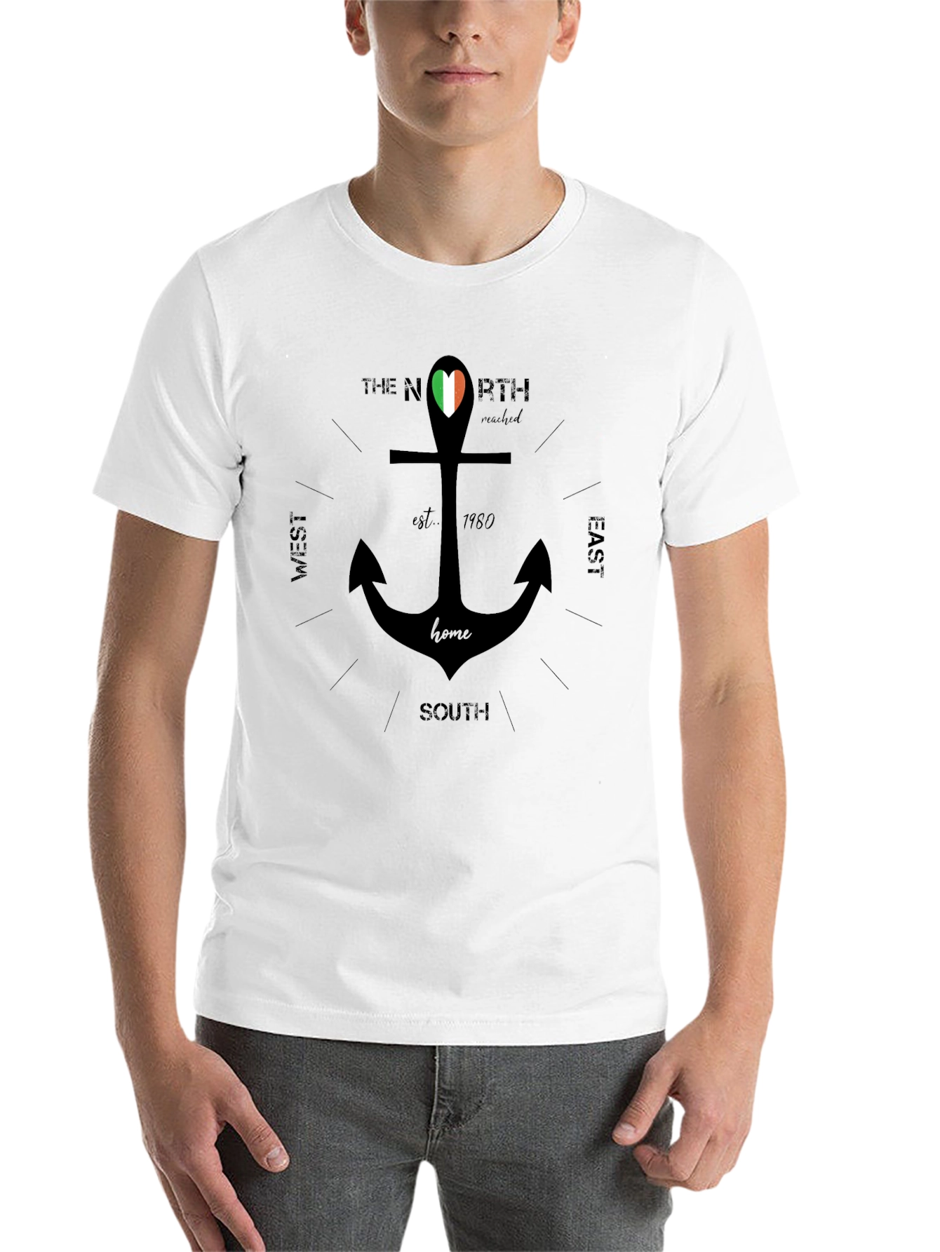 Black Irish Pride Anchor T-Shirt view 14