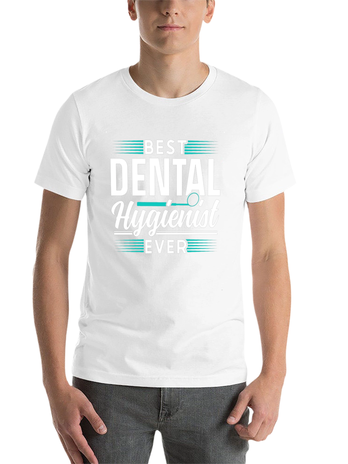 Black Best Dental Hygienist Ever Tee Shirt view 14