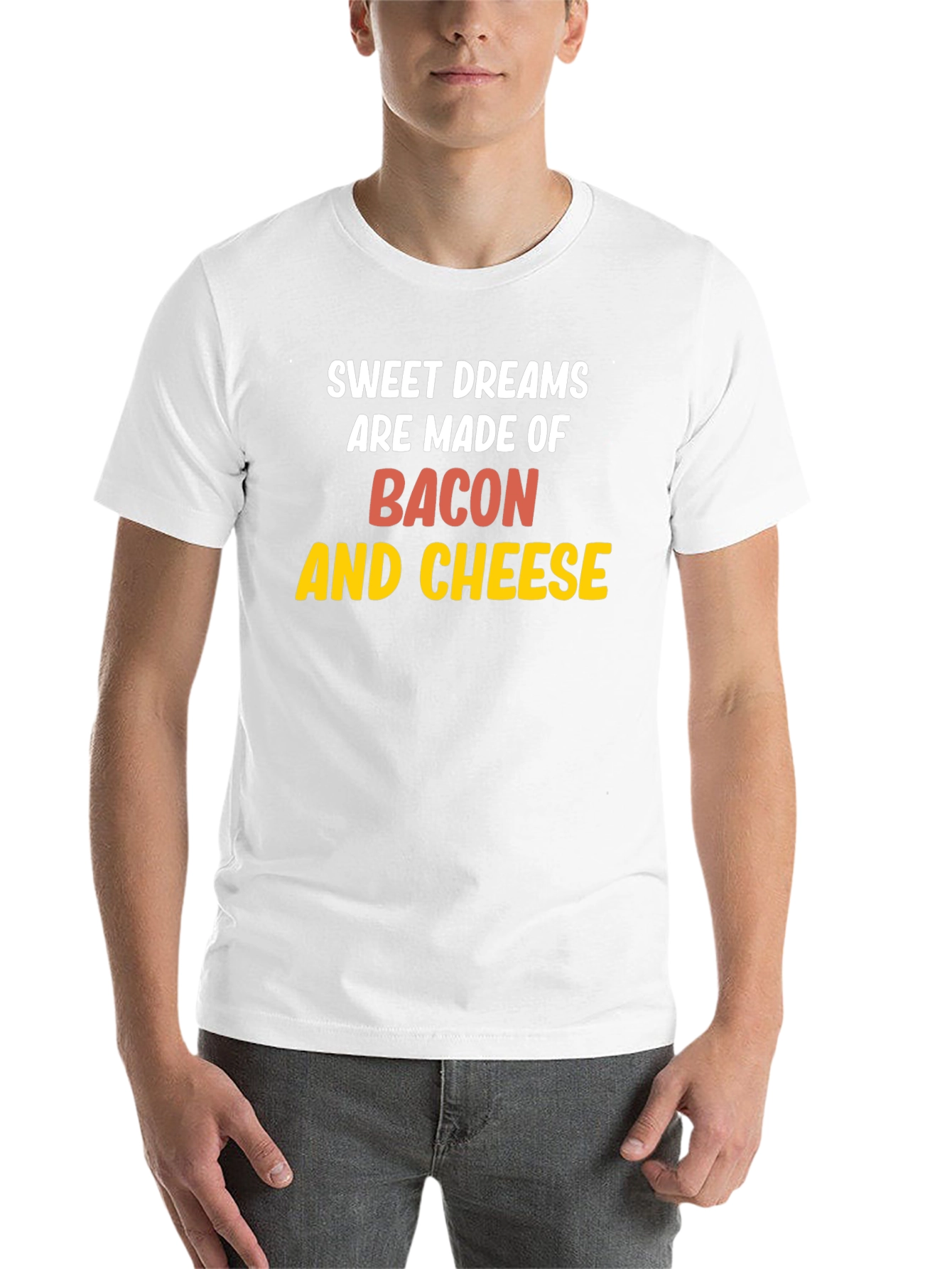 Black Sweet Dreams Bacon & Cheese Graphic Tee view 14