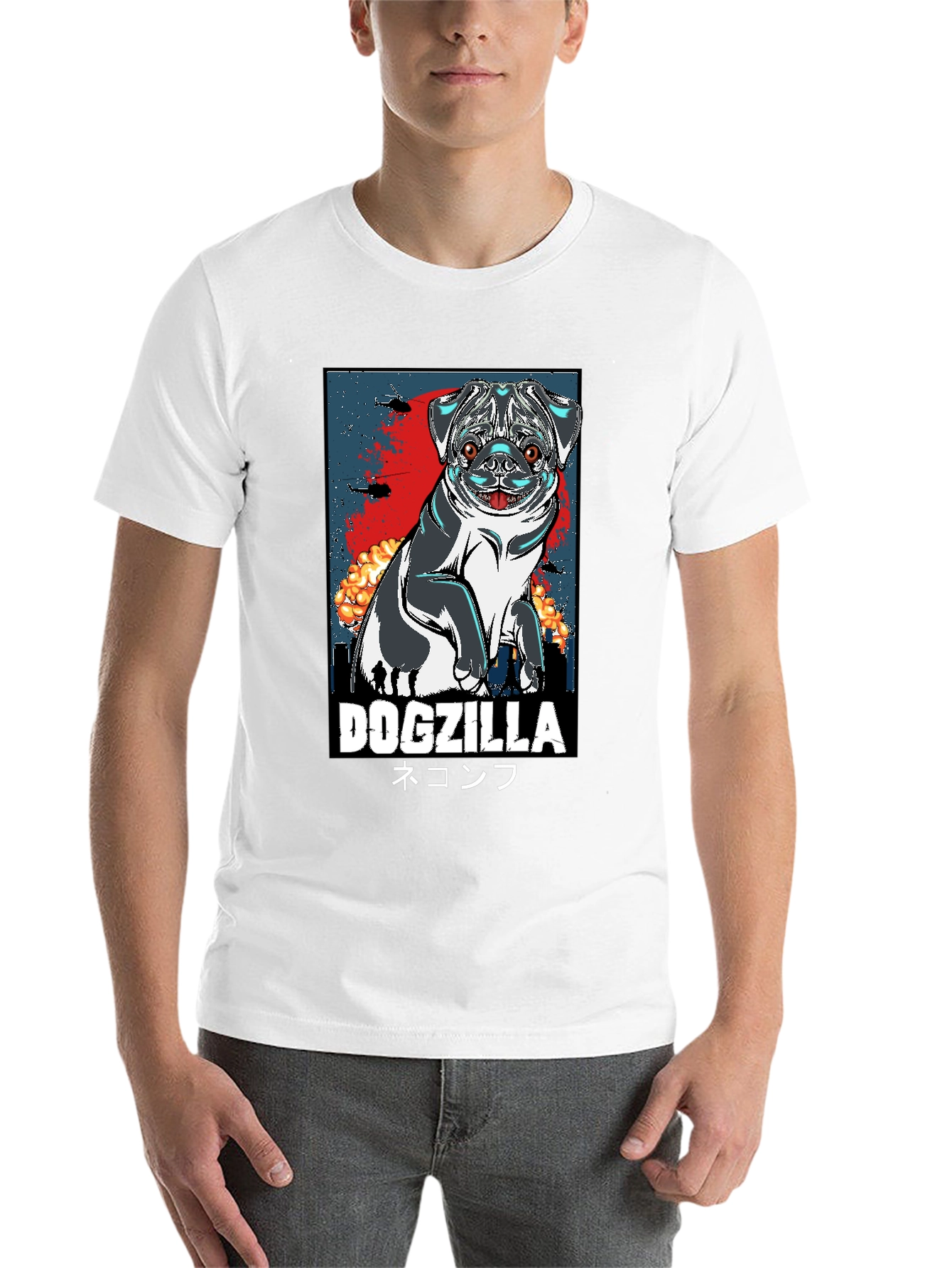 Dogzilla Graphic Tee - Unleash the Beast! - 14