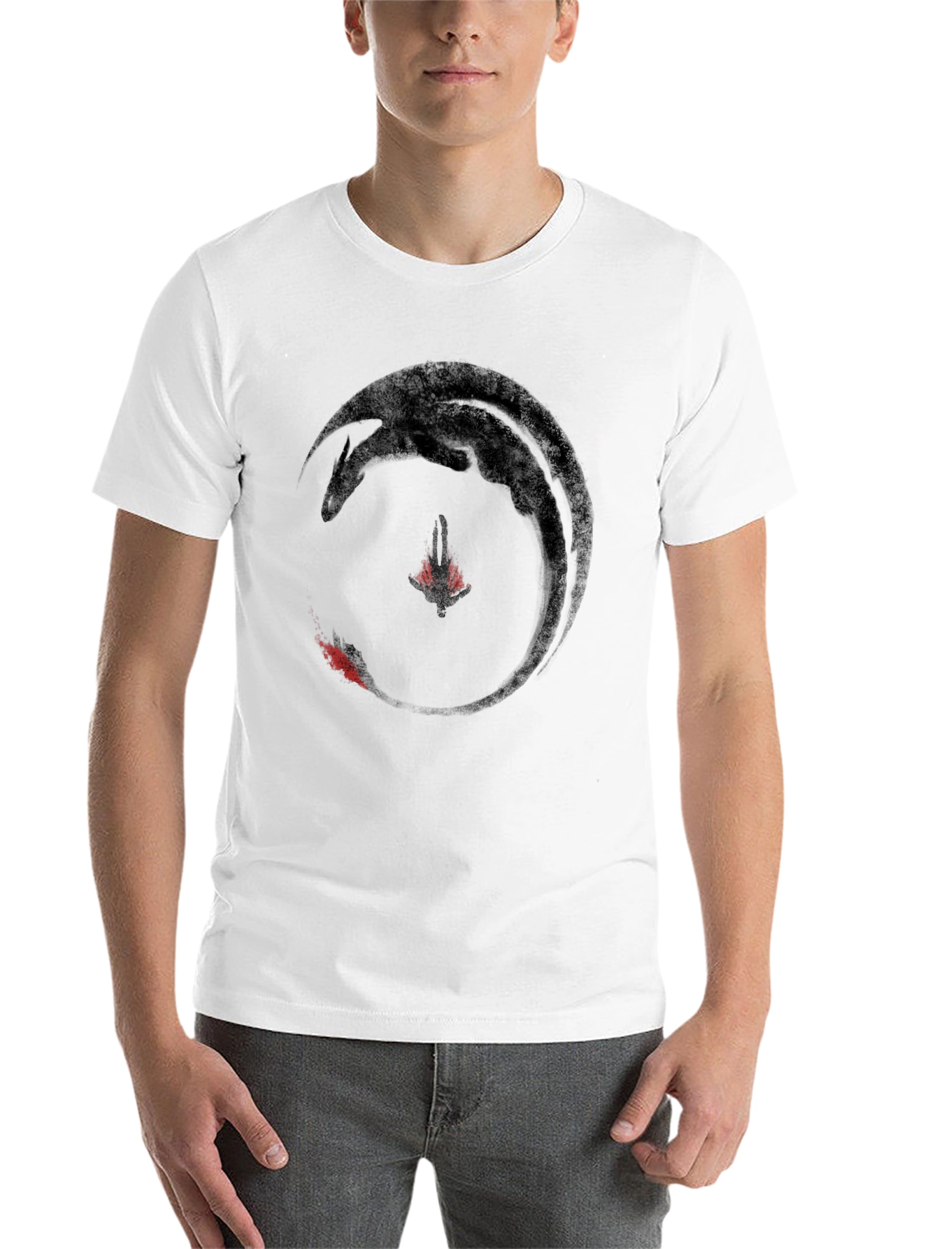 Black Toothless Dragon T-Shirt view 14