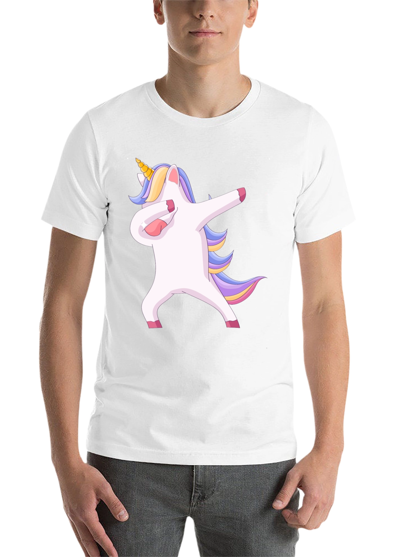 Black Dabbing Unicorn T-Shirt - Fun & Unique Design view 14