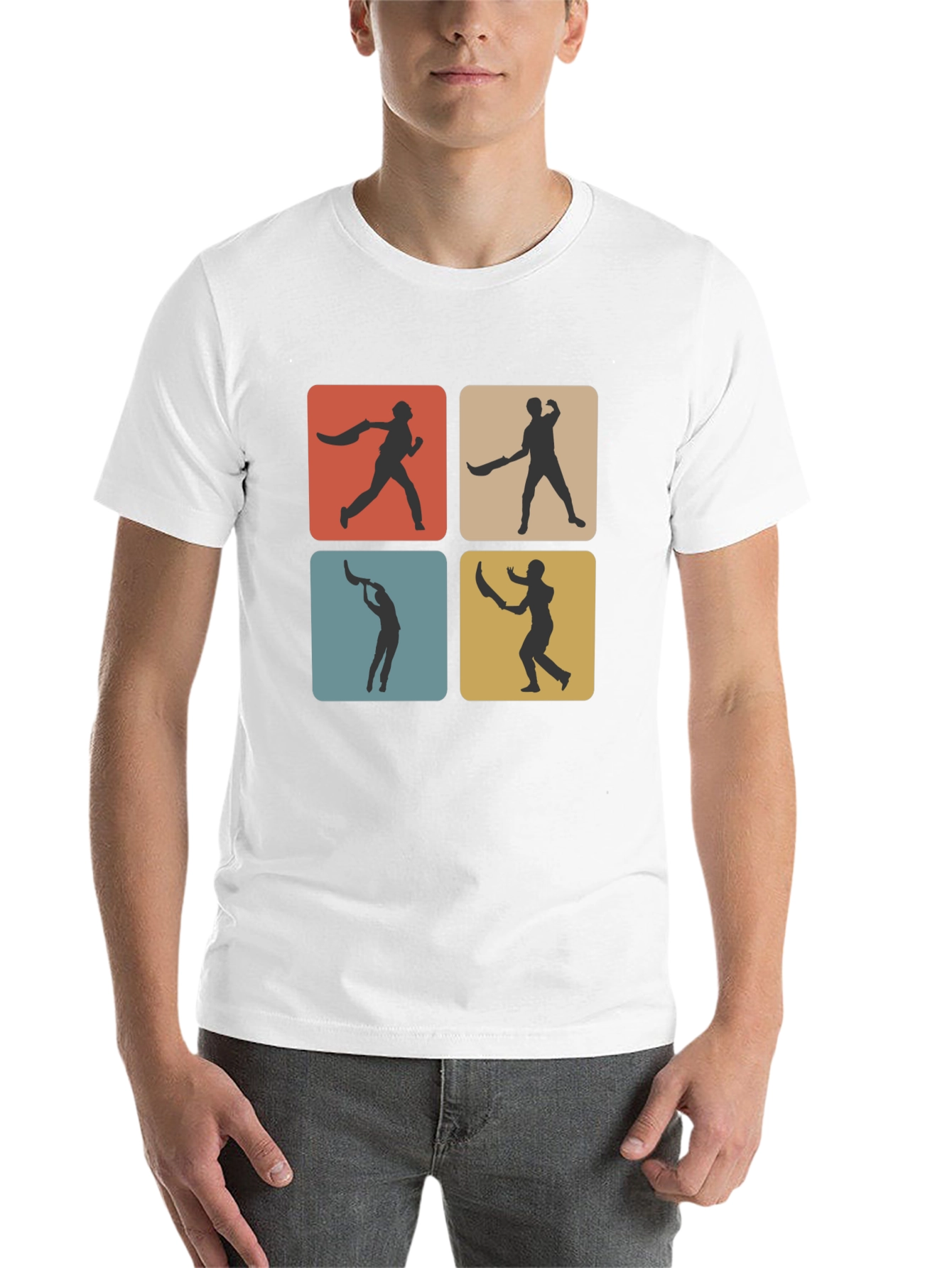 Black Retro Cricket T-Shirt - Black view 14