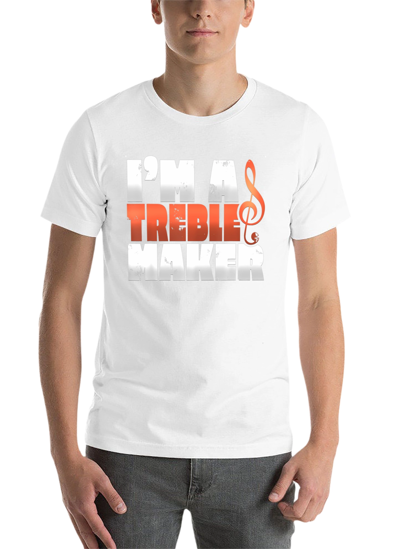Black Treble Maker Graphic T-Shirt - Music Lover Tee view 14