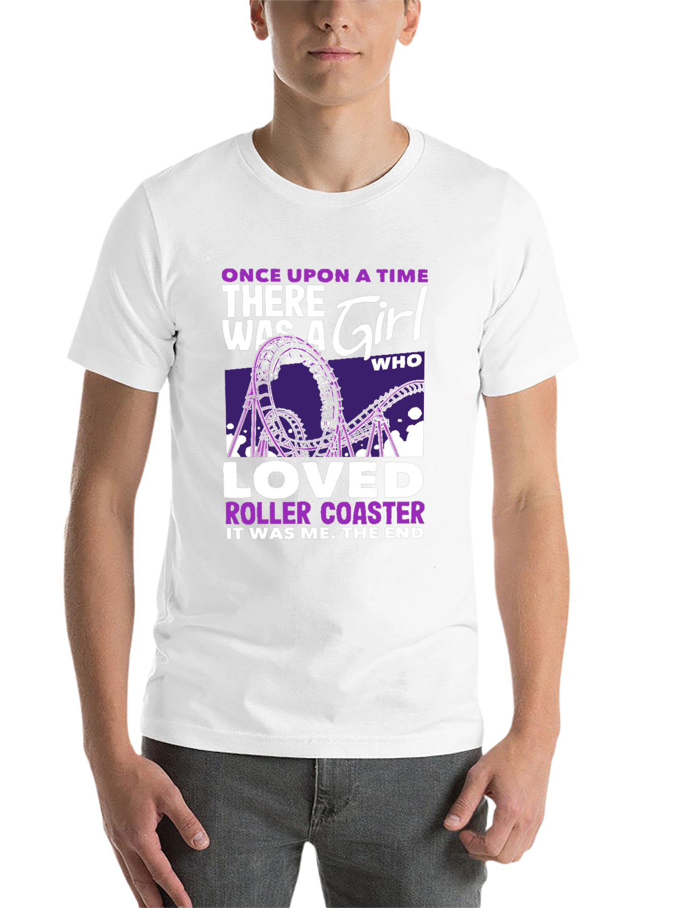 Black Roller Coaster Lover T-Shirt - Once Upon a Time view 14